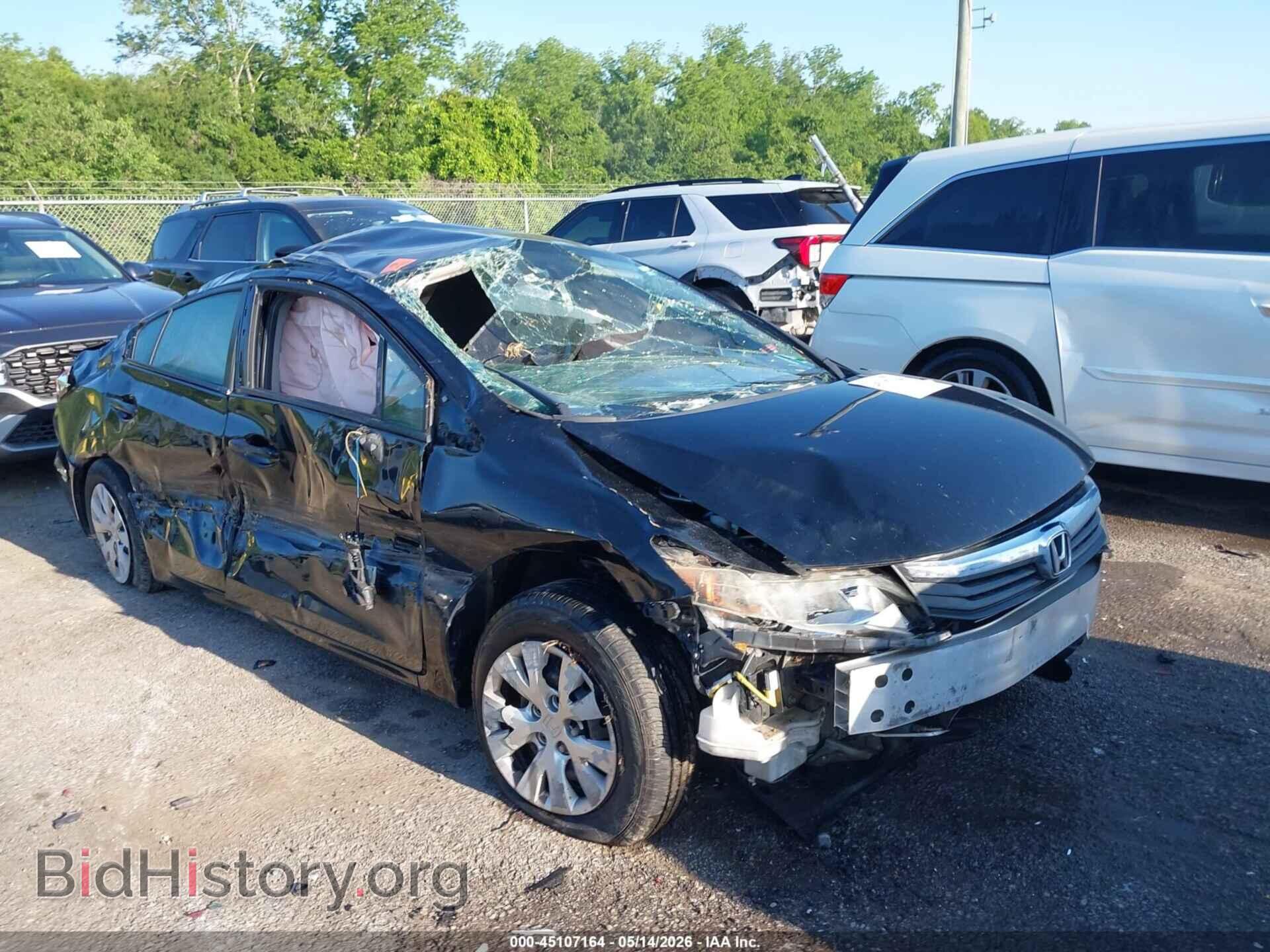 Photo 19XFB2F58CE107375 - HONDA CIVIC 2012