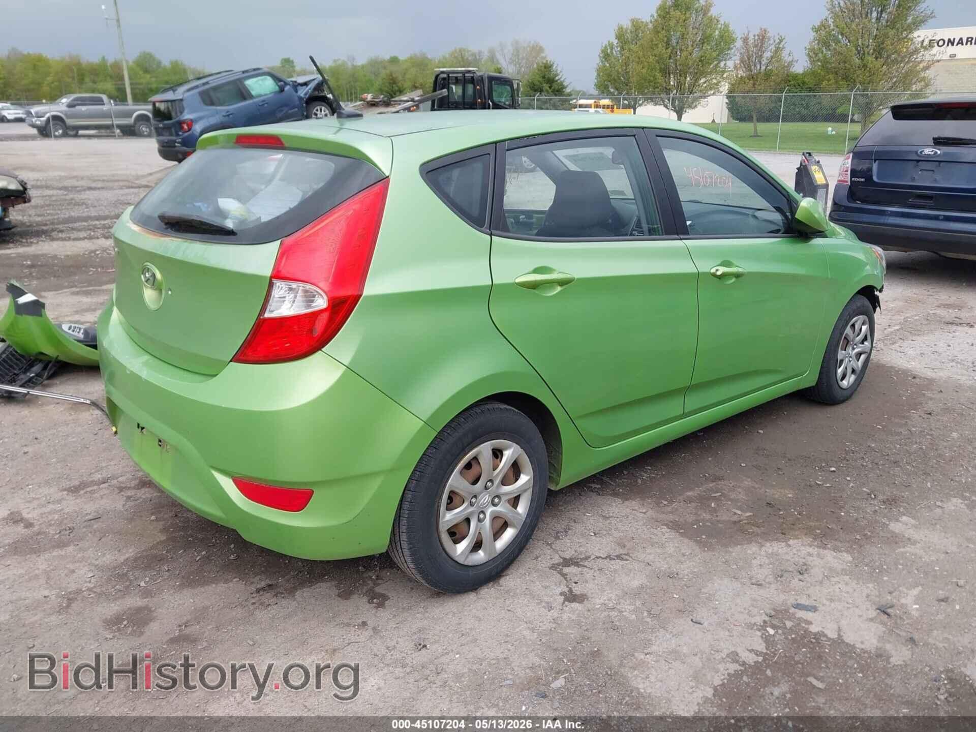 2014 HYUNDAI ACCENT - VIN: KMHCT5AE1EU163070 - Фото 4