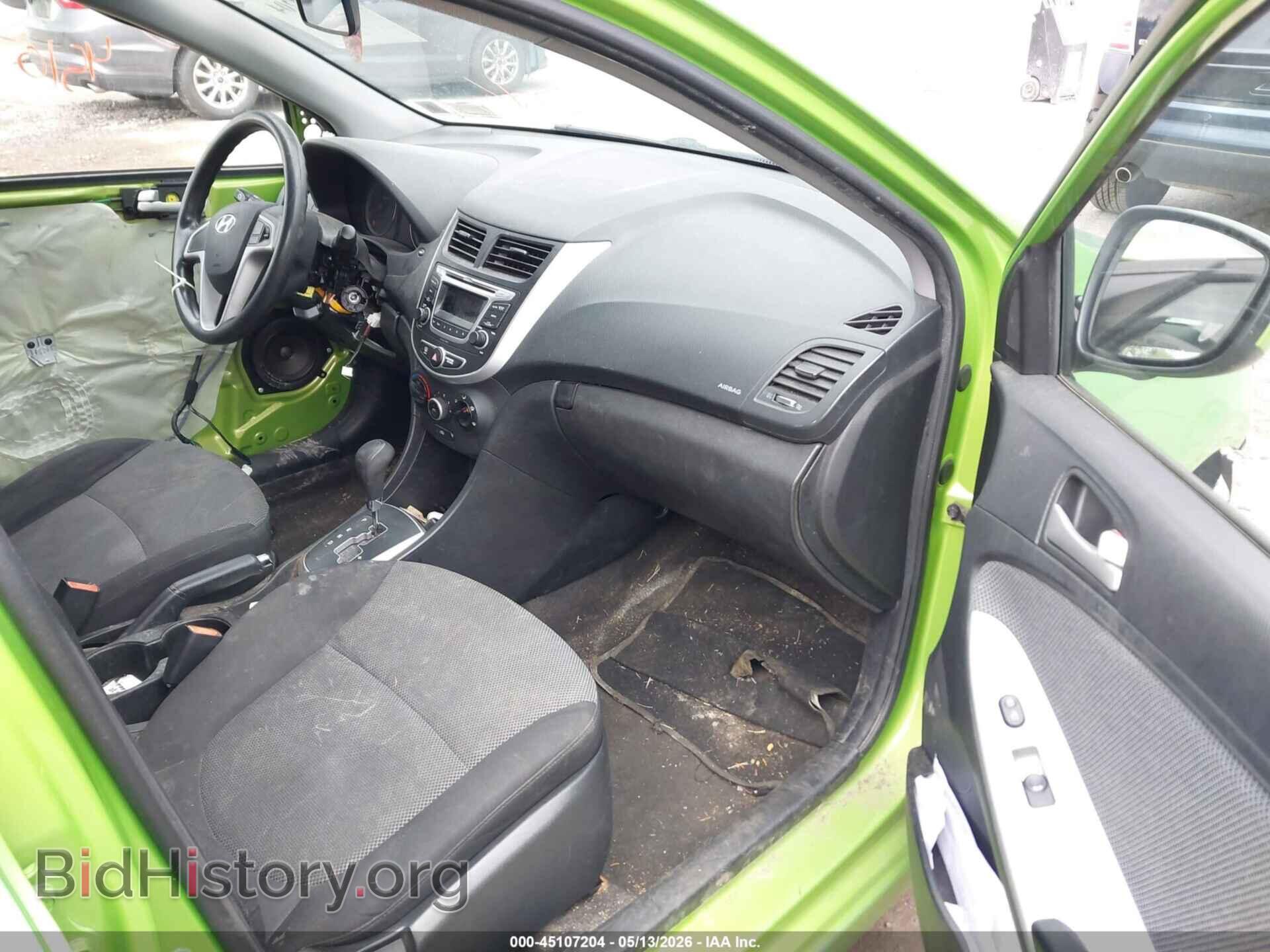 2014 HYUNDAI ACCENT - VIN: KMHCT5AE1EU163070 - Фото 5
