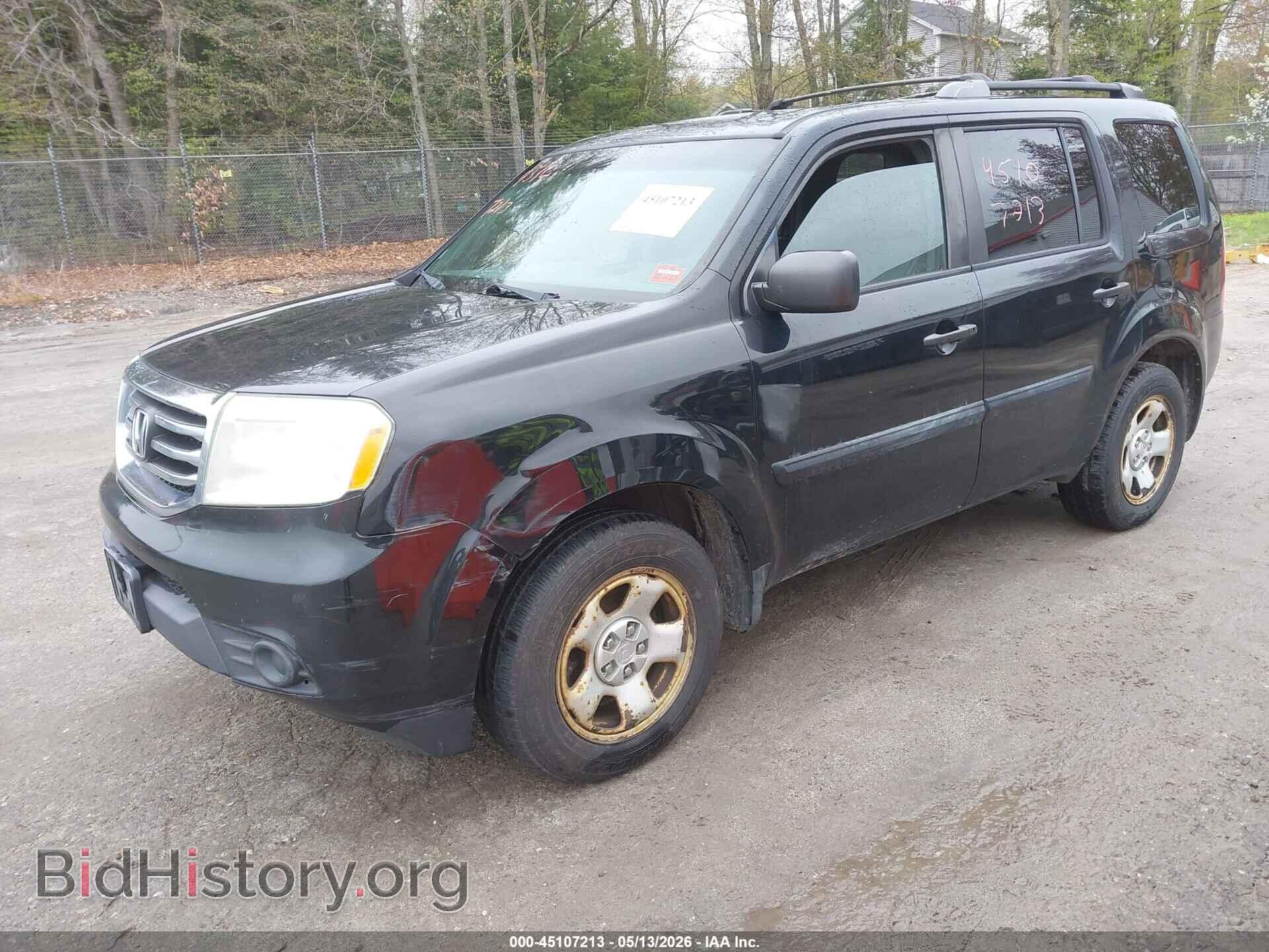 2012 HONDA PILOT - VIN: 5FNYF4H25CB022595 - Photo 2