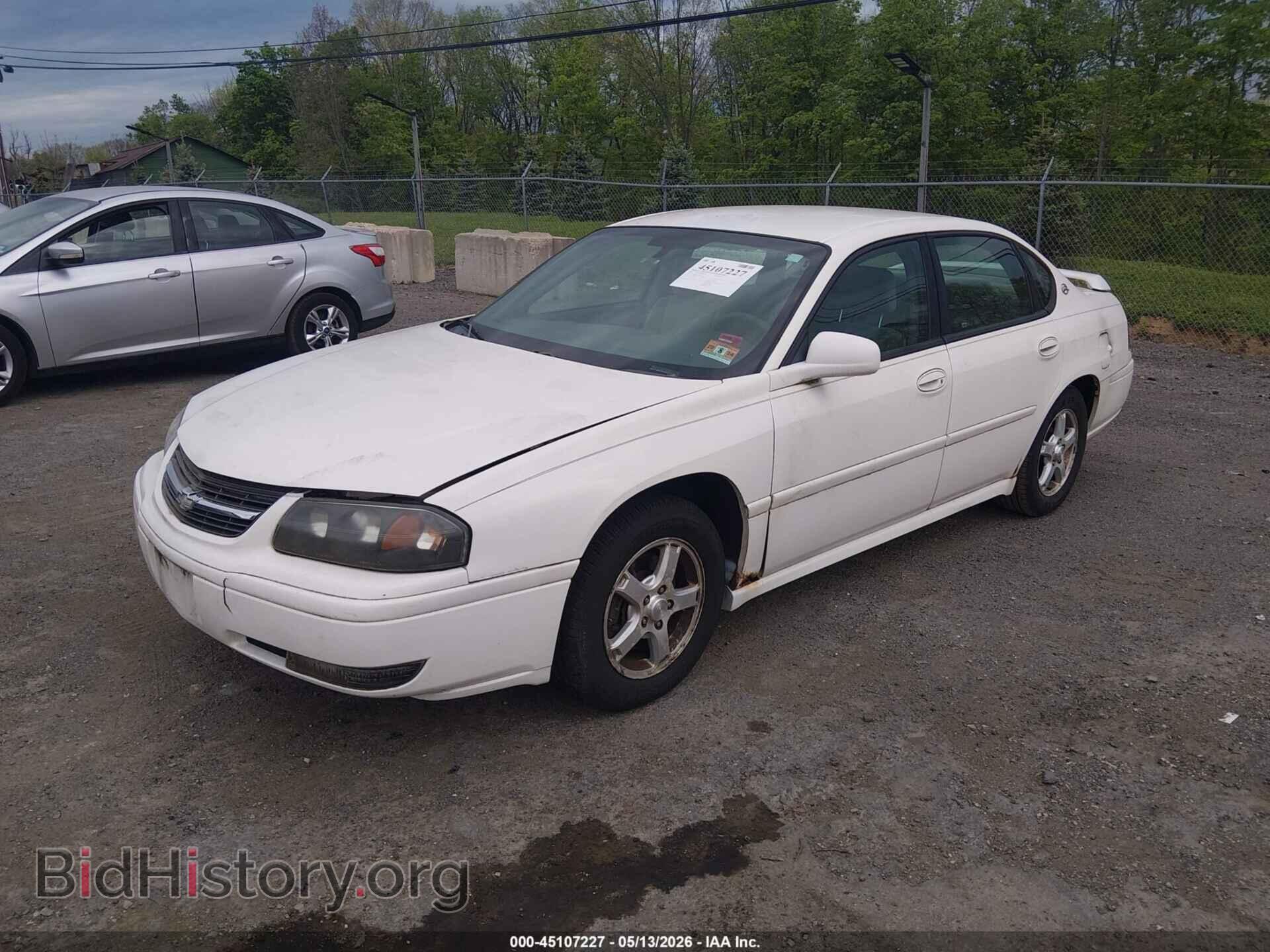 2005 CHEVROLET IMPALA - VIN: 2G1WH52K259293274 - Фото 2