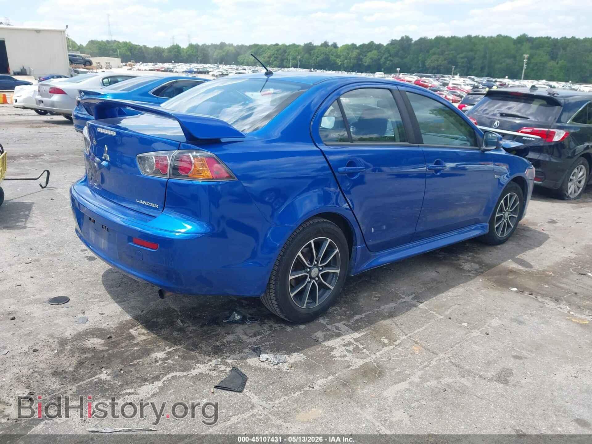 2017 MITSUBISHI LANCER - VIN: JA32U2FU6HU009100 - Фото 4