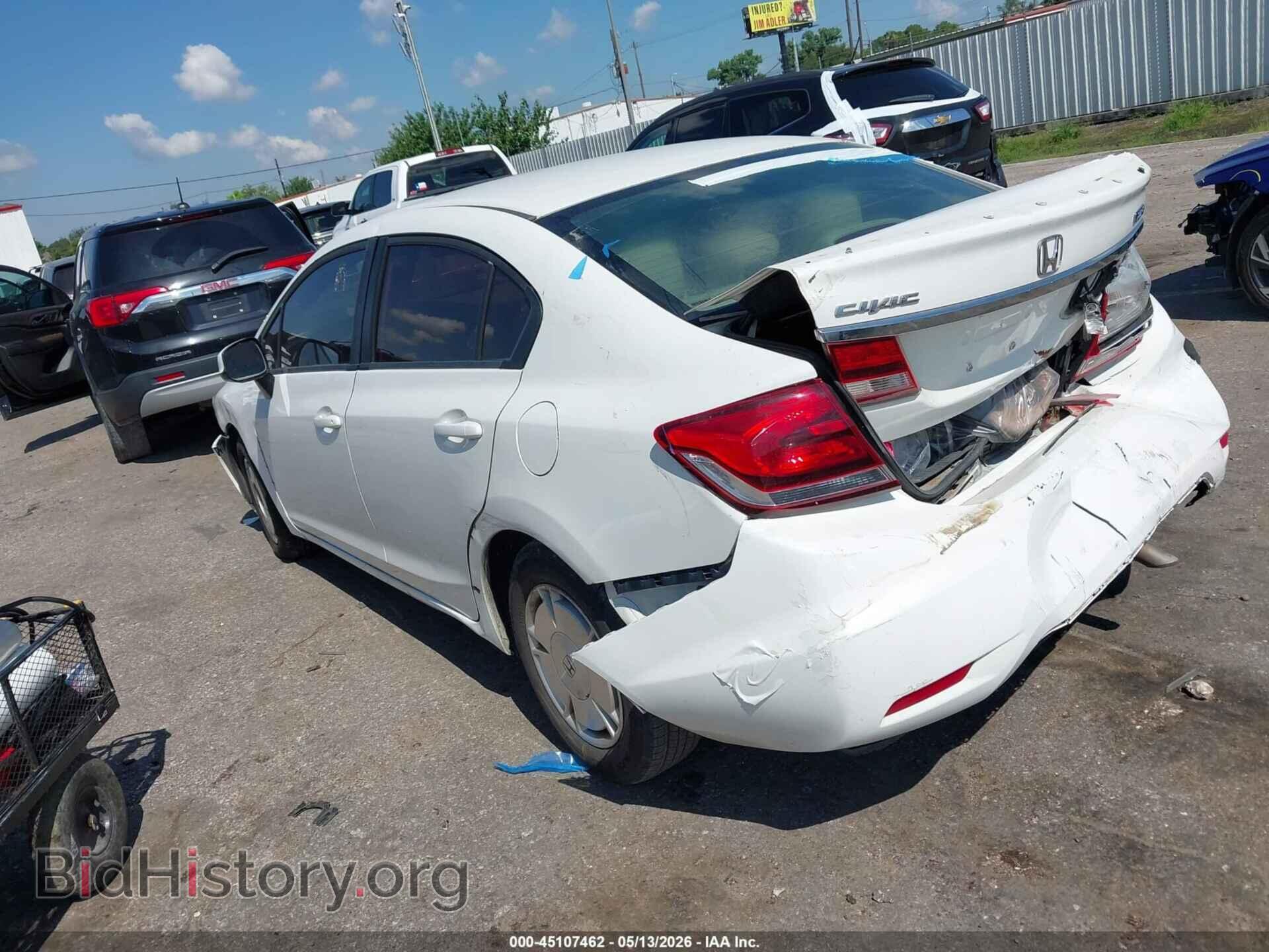 2013 HONDA CIVIC - VIN: 2HGFB2F63DH543163 - Фото 3