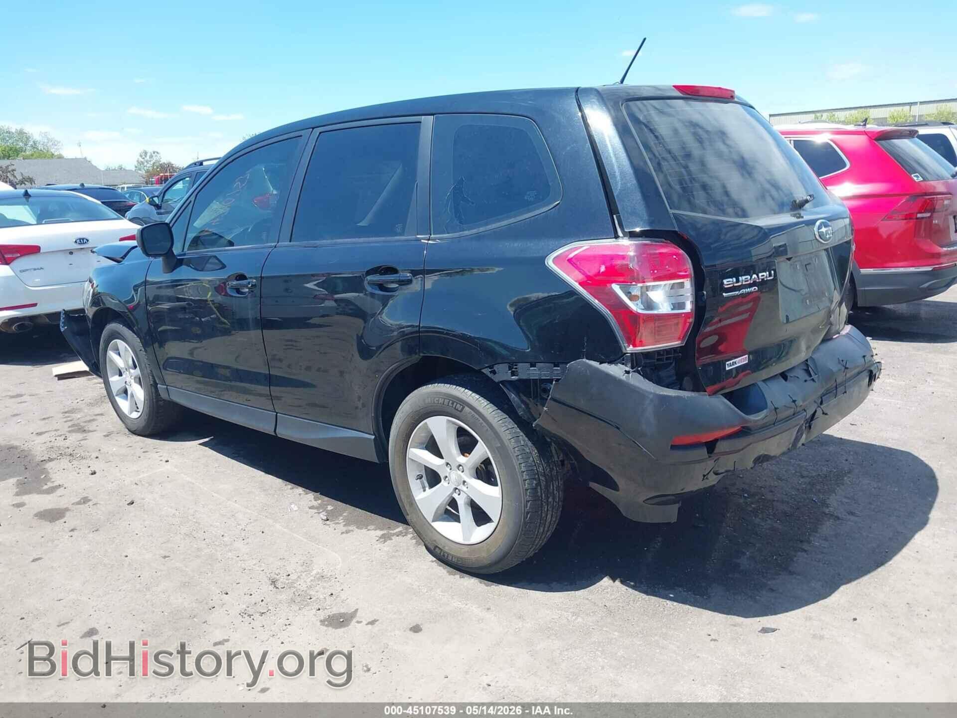2015 SUBARU FORESTER - VIN: JF2SJAAC2FH583171 - Фото 3