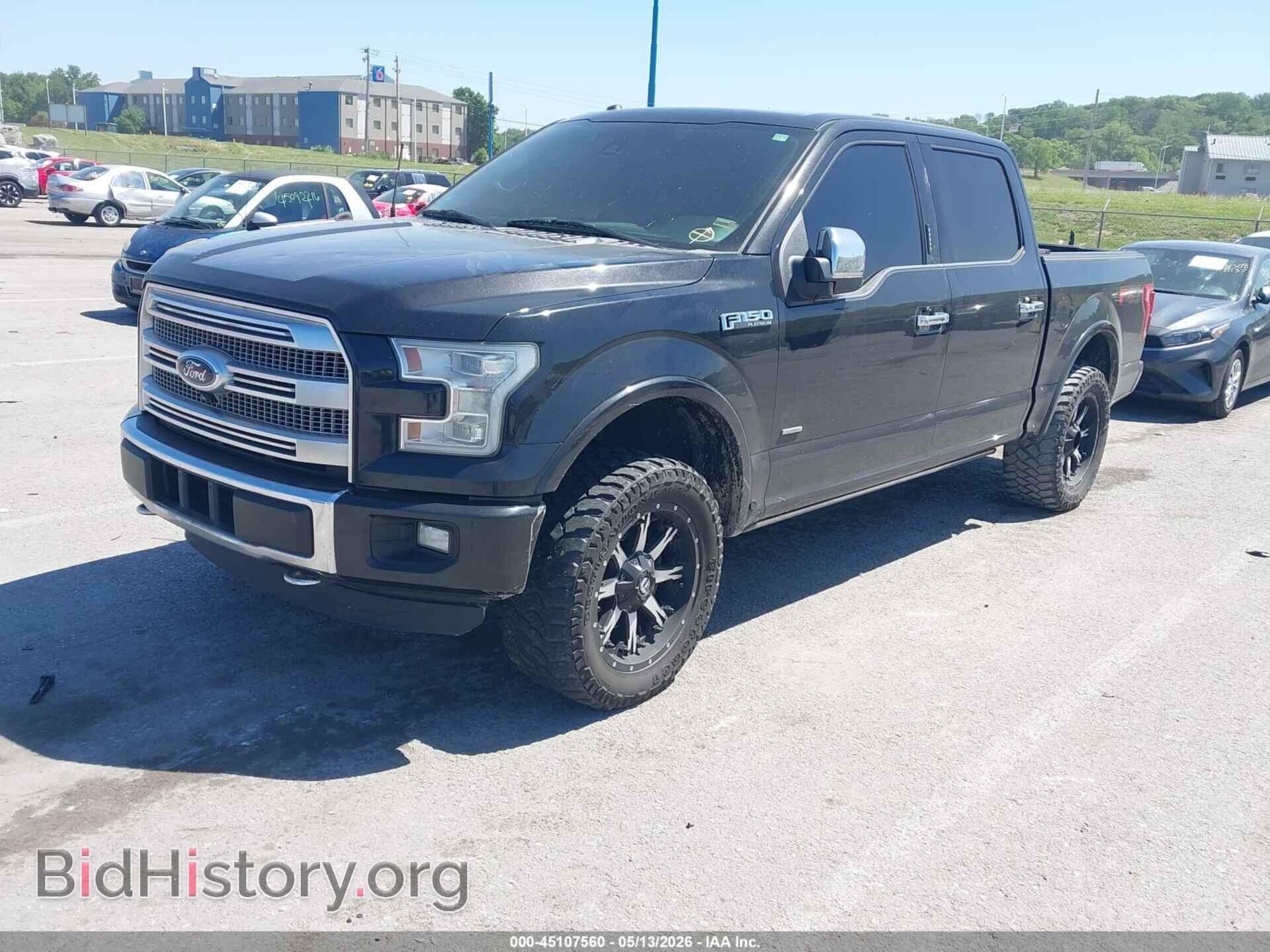 2015 FORD F-150 - VIN: 1FTEW1EG0FFD06220 - Фото 2