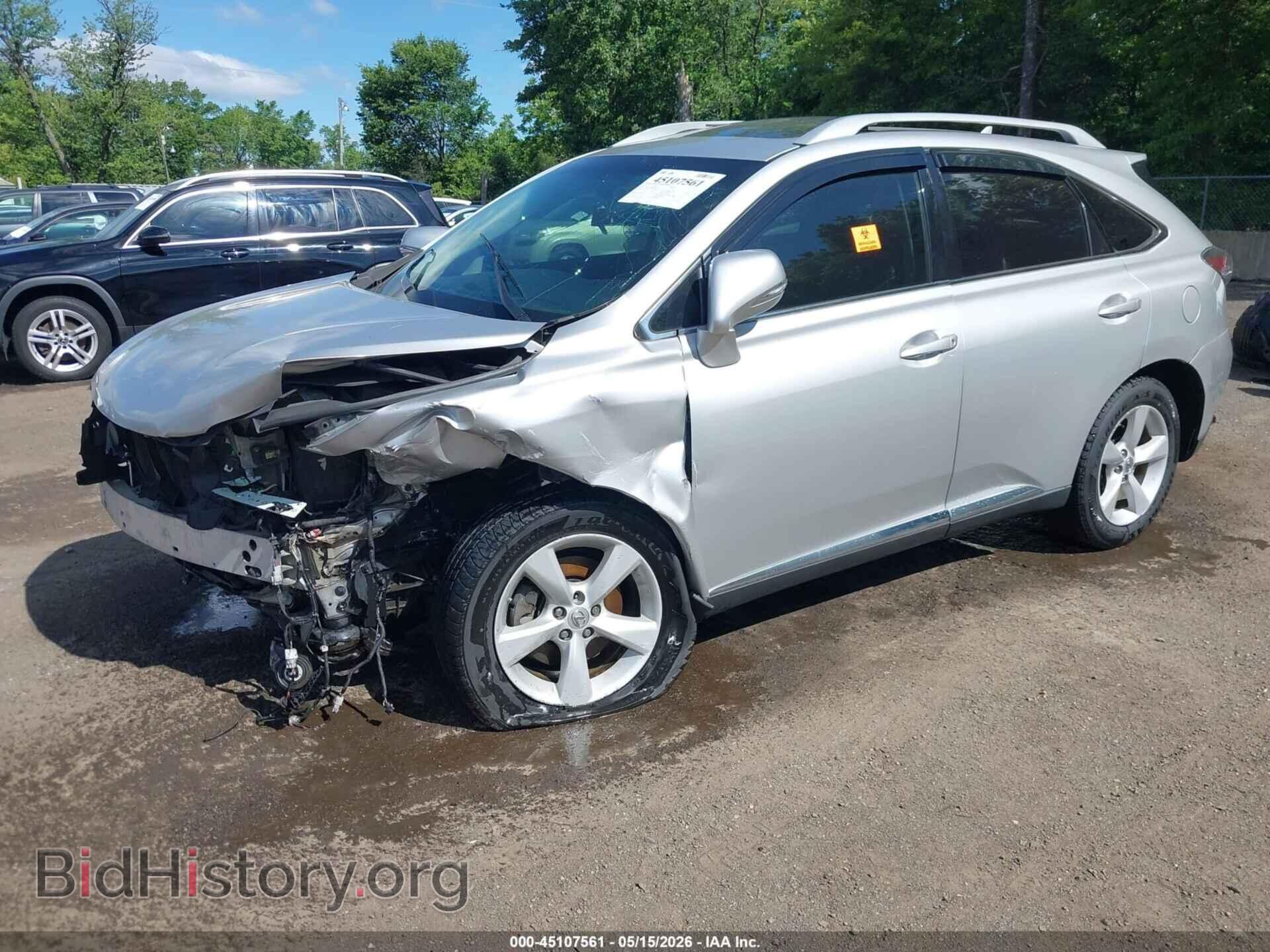 2013 LEXUS RX 350 - VIN: 2T2BK1BAXDC166337 - Фото 2