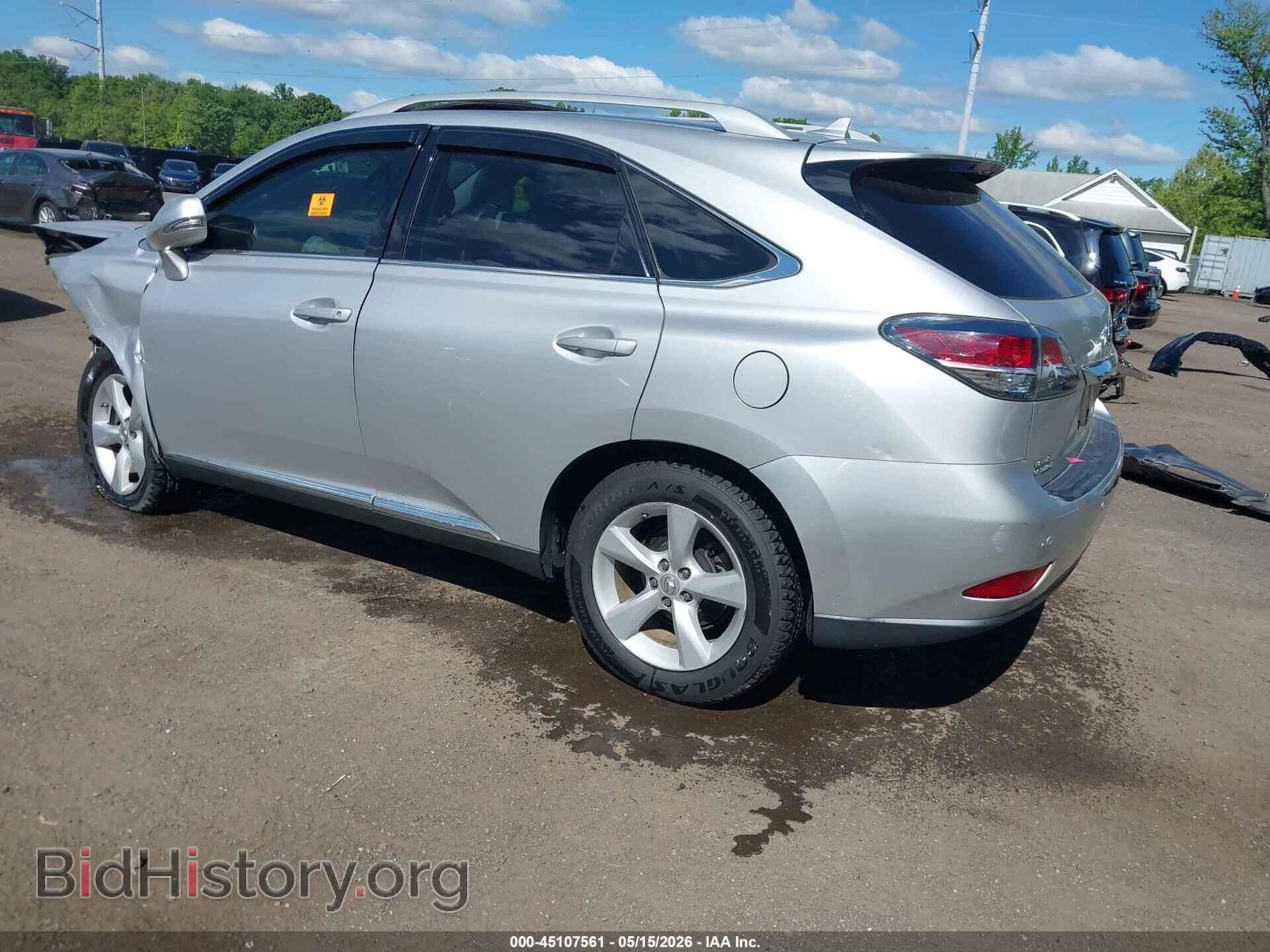 2013 LEXUS RX 350 - VIN: 2T2BK1BAXDC166337 - Фото 3