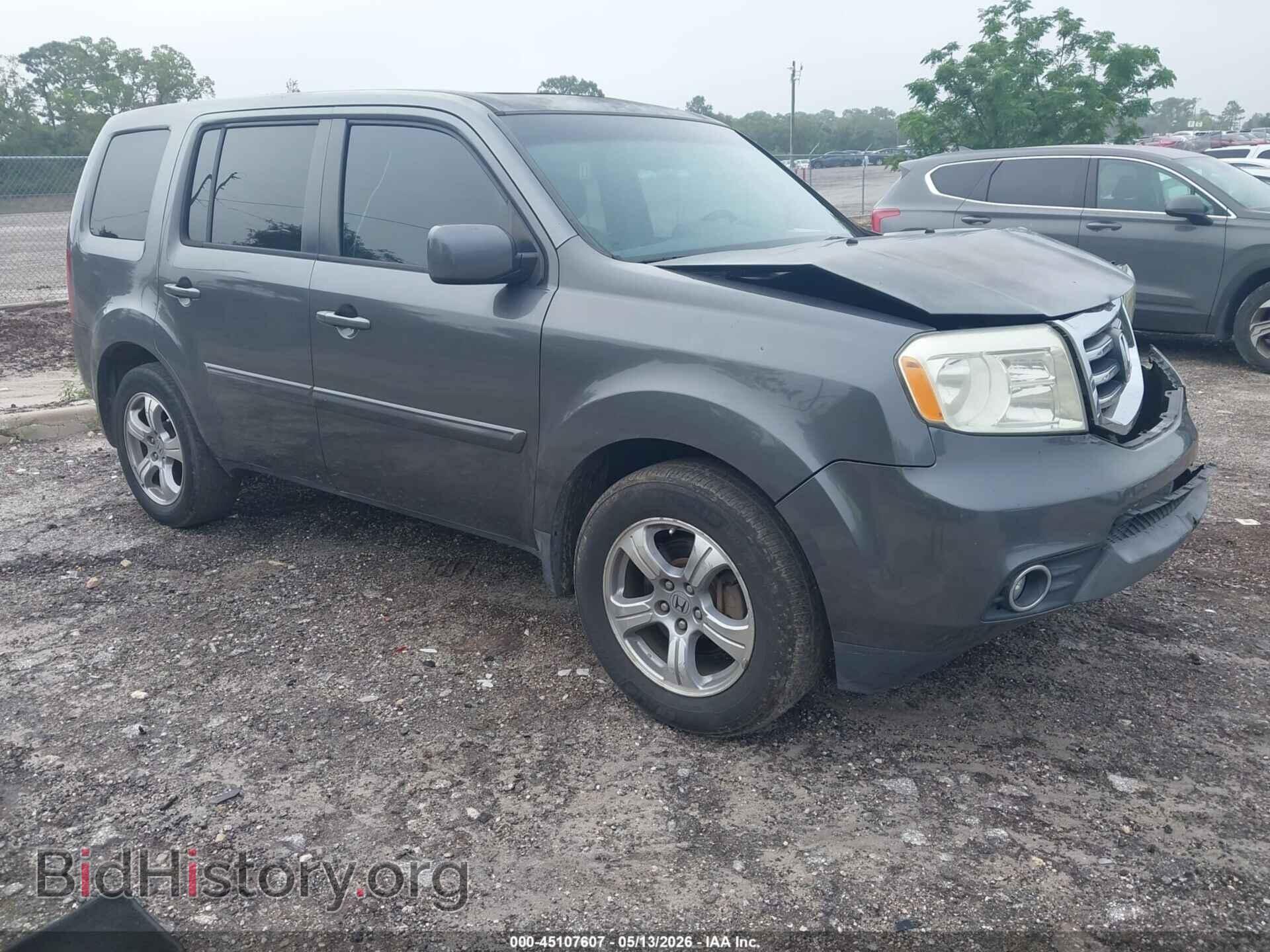 Photo 5FNYF3H70DB037478 - HONDA PILOT 2013