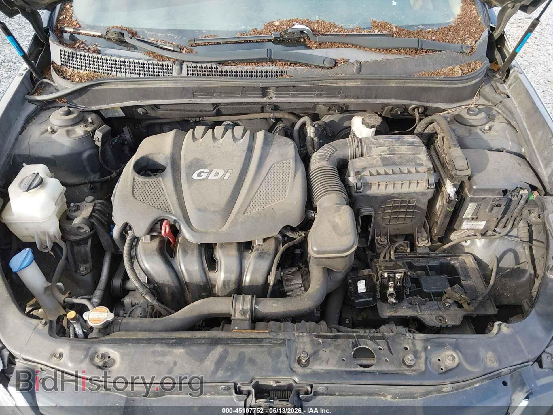 2012 HYUNDAI SONATA - VIN: 5NPEC4AC7CH464813 - Фото 10