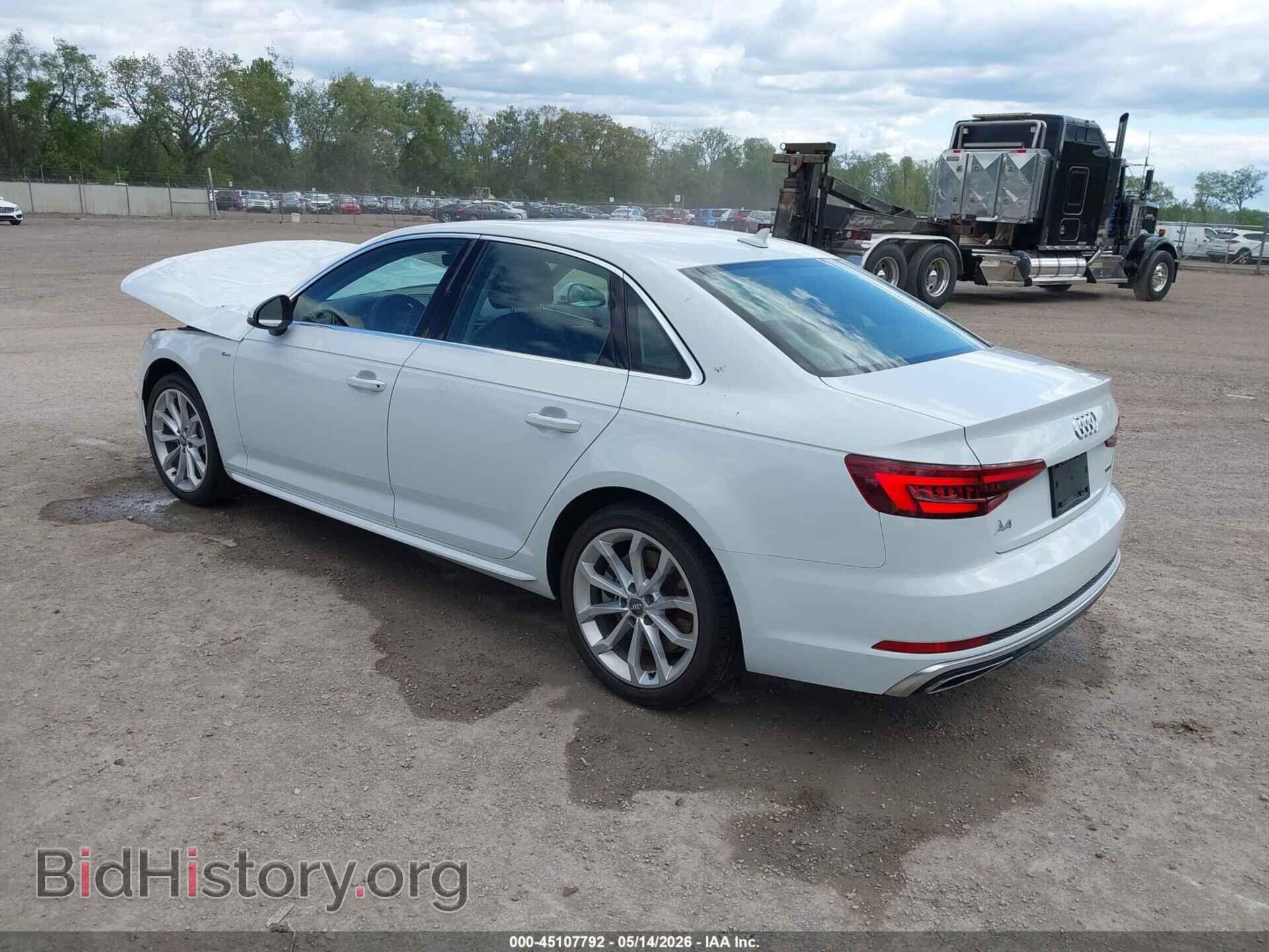 2019 AUDI A4 - VIN: WAUDNAF46KA118292 - Фото 3
