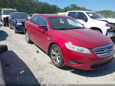 2010 Ford TAURUS SEL, красный — VIN 1FAHP2EW7AG143579, IAAI