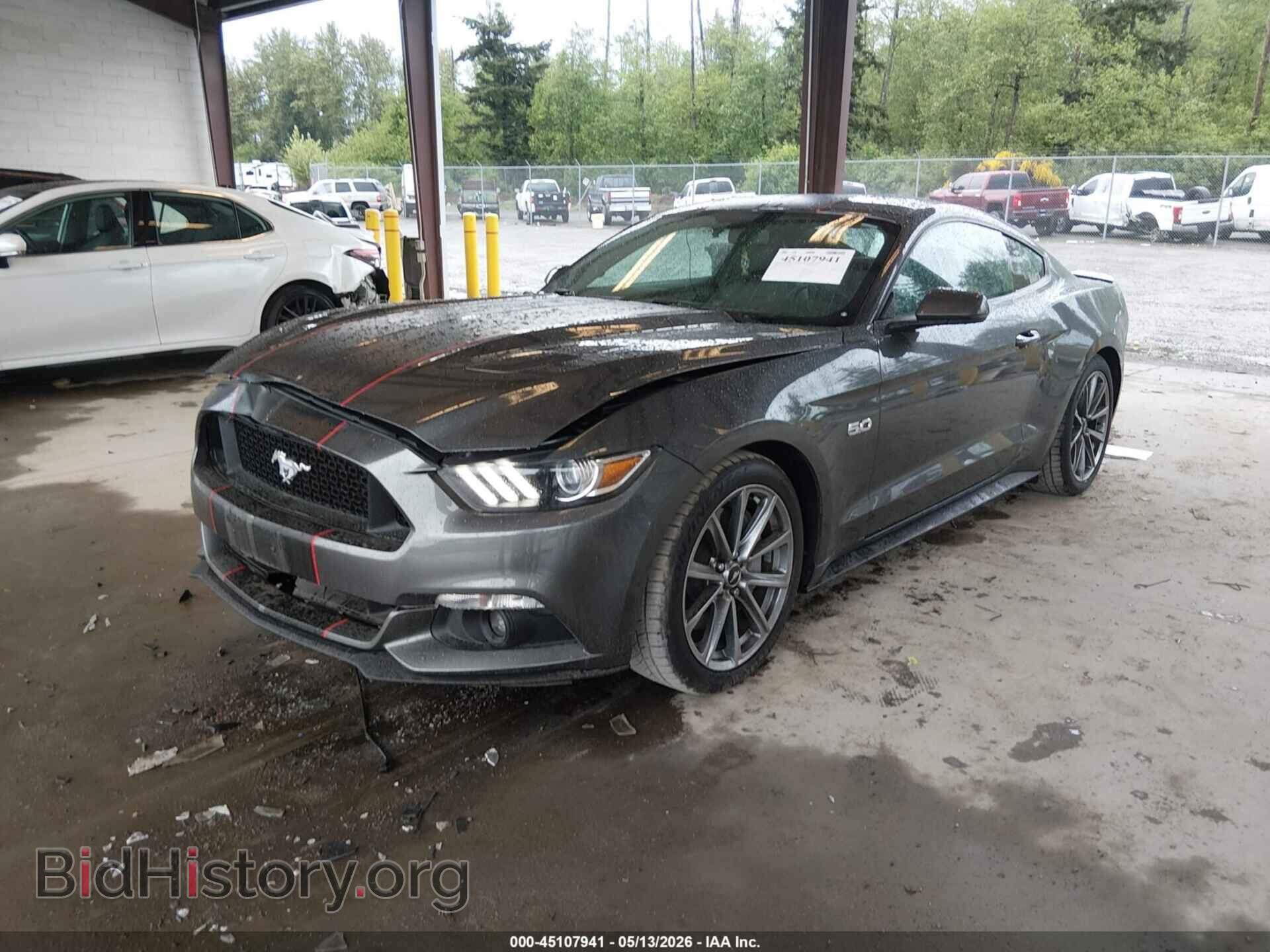 2016 FORD MUSTANG - VIN: 1FA6P8CF7G5323789 - Фото 2
