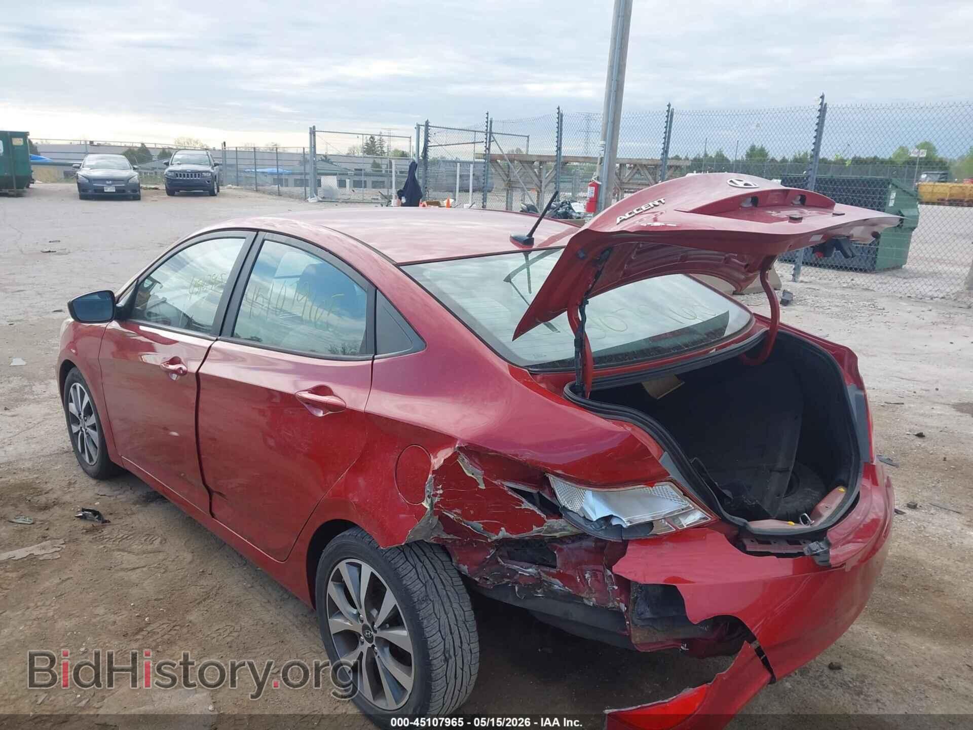 2017 HYUNDAI ACCENT - VIN: KMHCT4AE5HU360029 - Фото 3