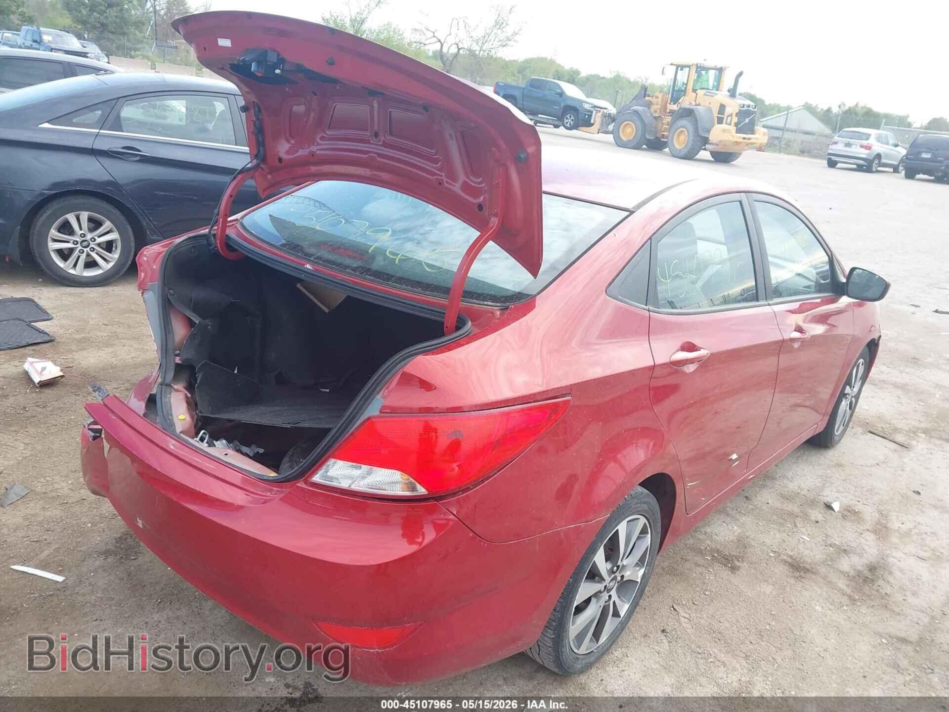 2017 HYUNDAI ACCENT - VIN: KMHCT4AE5HU360029 - Фото 4