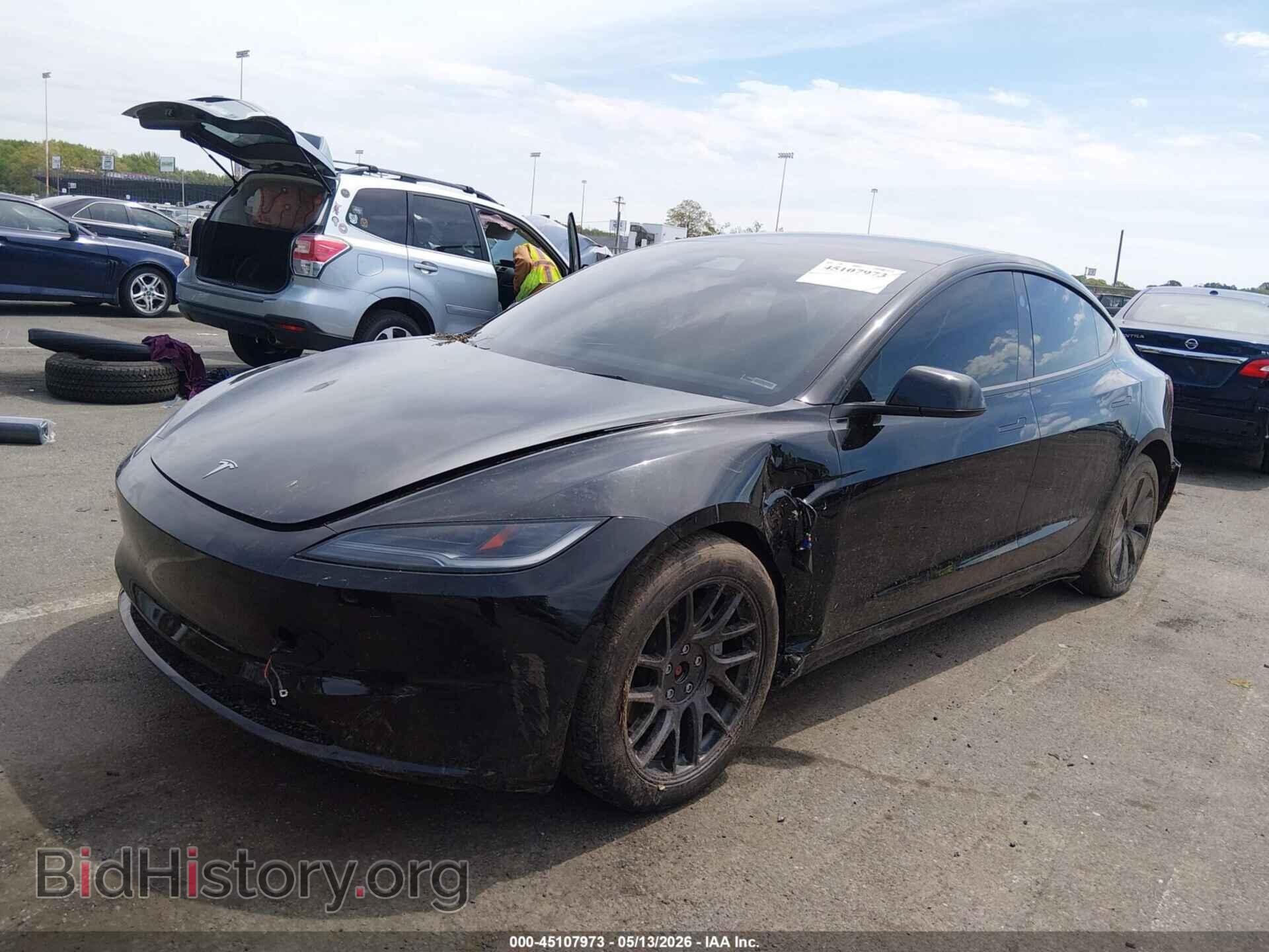 2025 TESLA MODEL 3 - VIN: 5YJ3E1EB3SF884339 - Фото 2