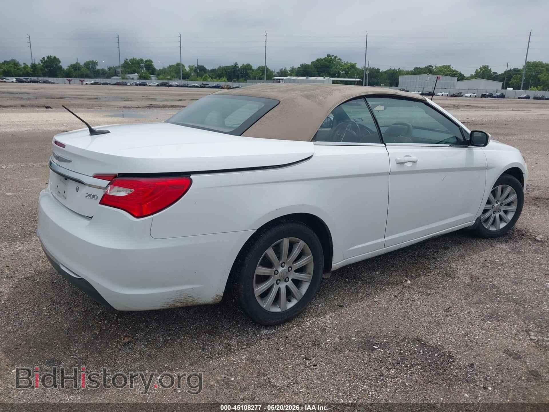 2013 CHRYSLER 200 - VIN: 1C3BCBEB8DN511605 - Фото 4