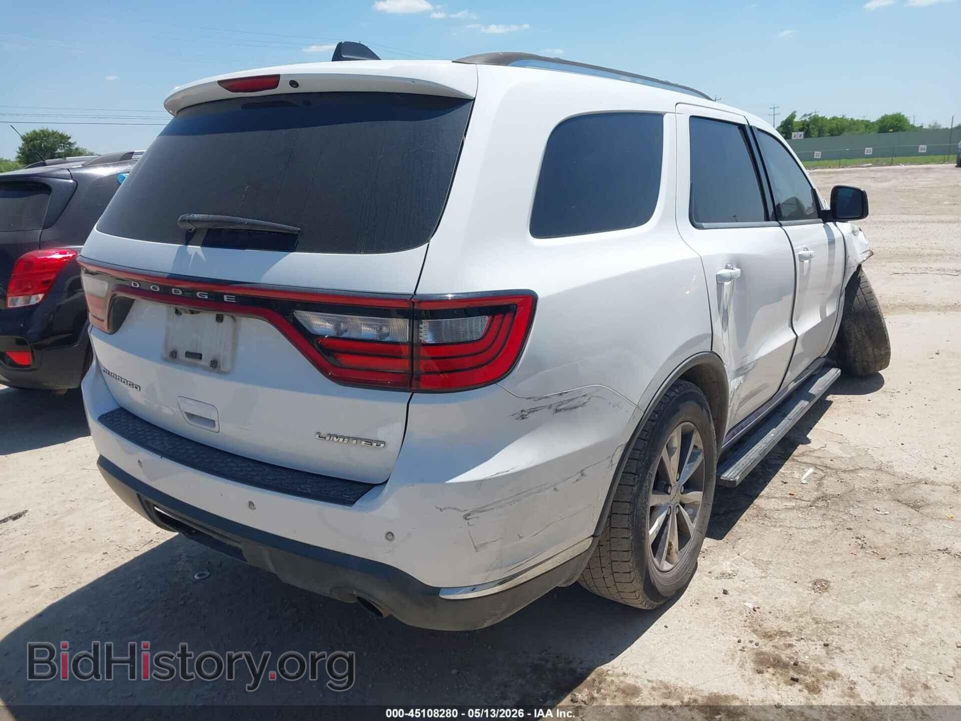 2016 DODGE DURANGO - VIN: 1C4RDHDG1GC437287 - Фото 4