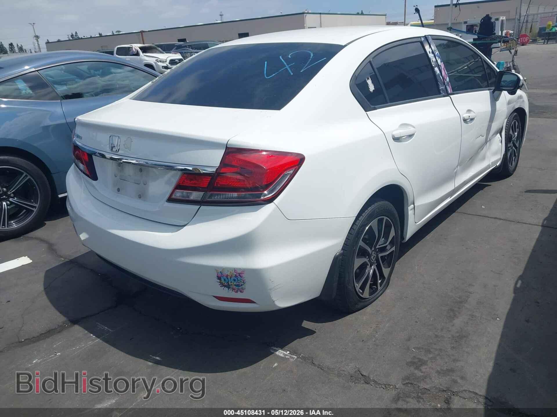 2015 HONDA CIVIC - VIN: 19XFB2F87FE245116 - Фото 4