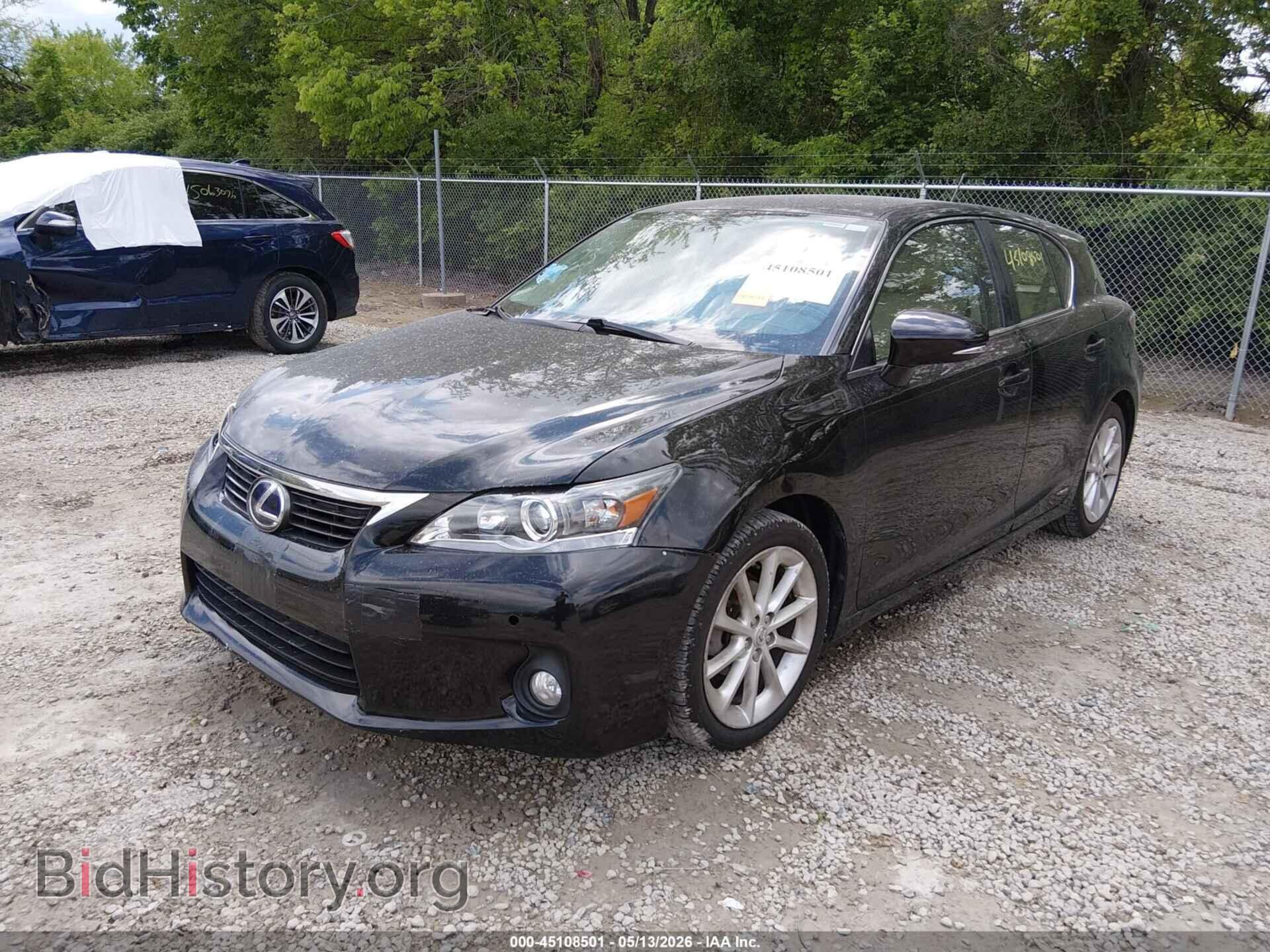 2012 LEXUS CT - VIN: JTHKD5BH0C2107571 - Фото 2