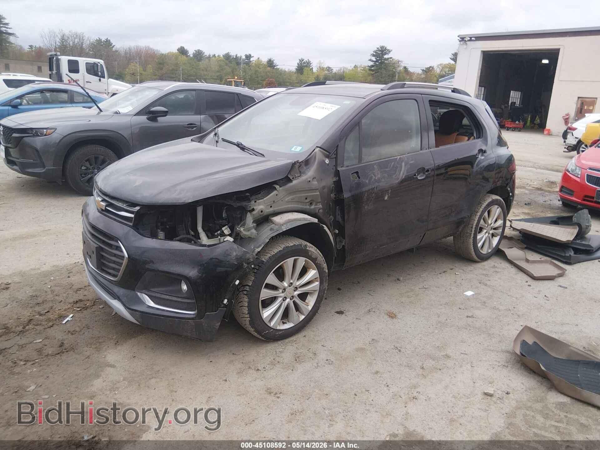 2017 CHEVROLET TRAX - VIN: 3GNCJRSB3HL280564 - Фото 2
