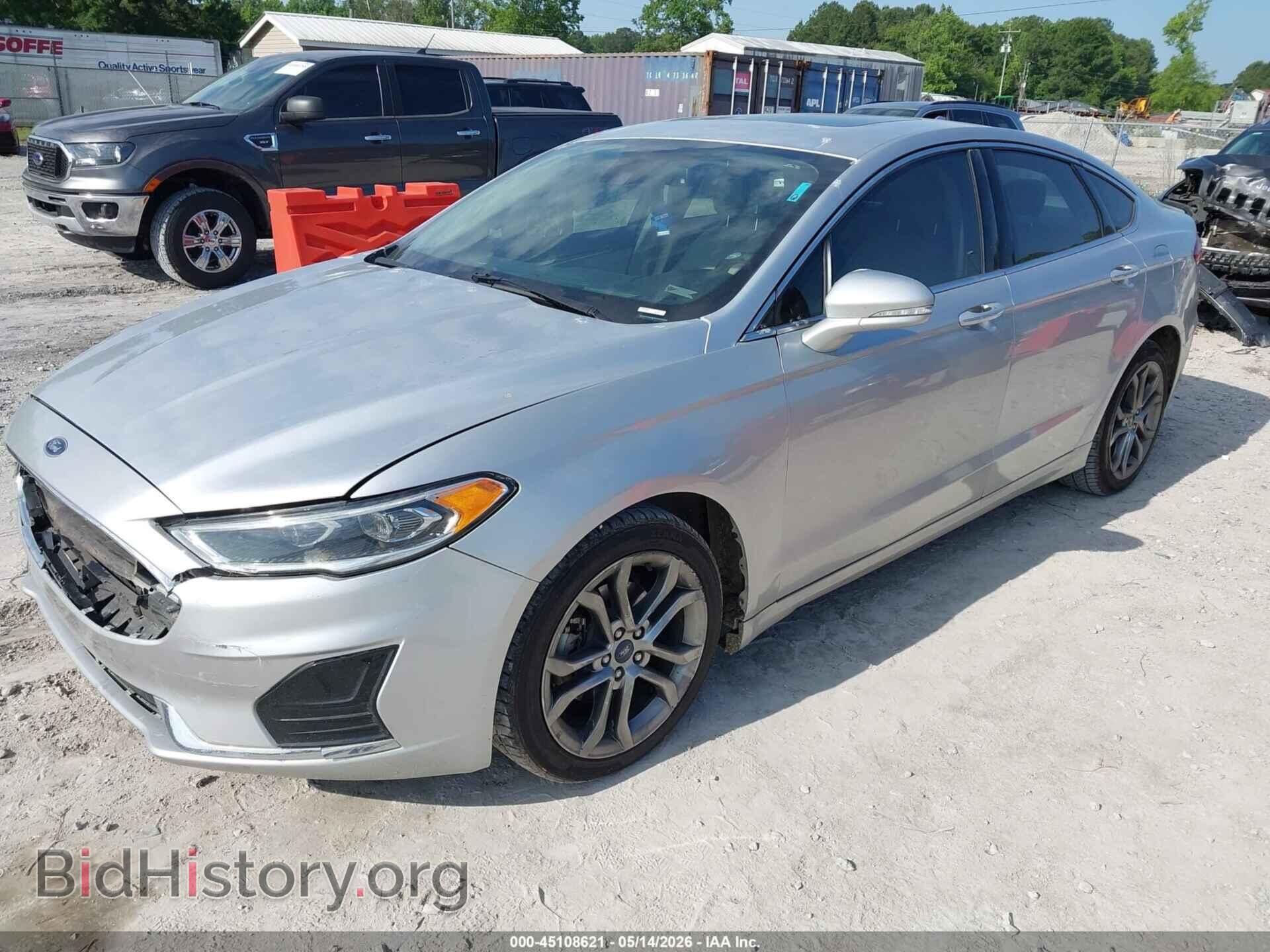 2019 FORD FUSION - VIN: 3FA6P0CD7KR150975 - Фото 2