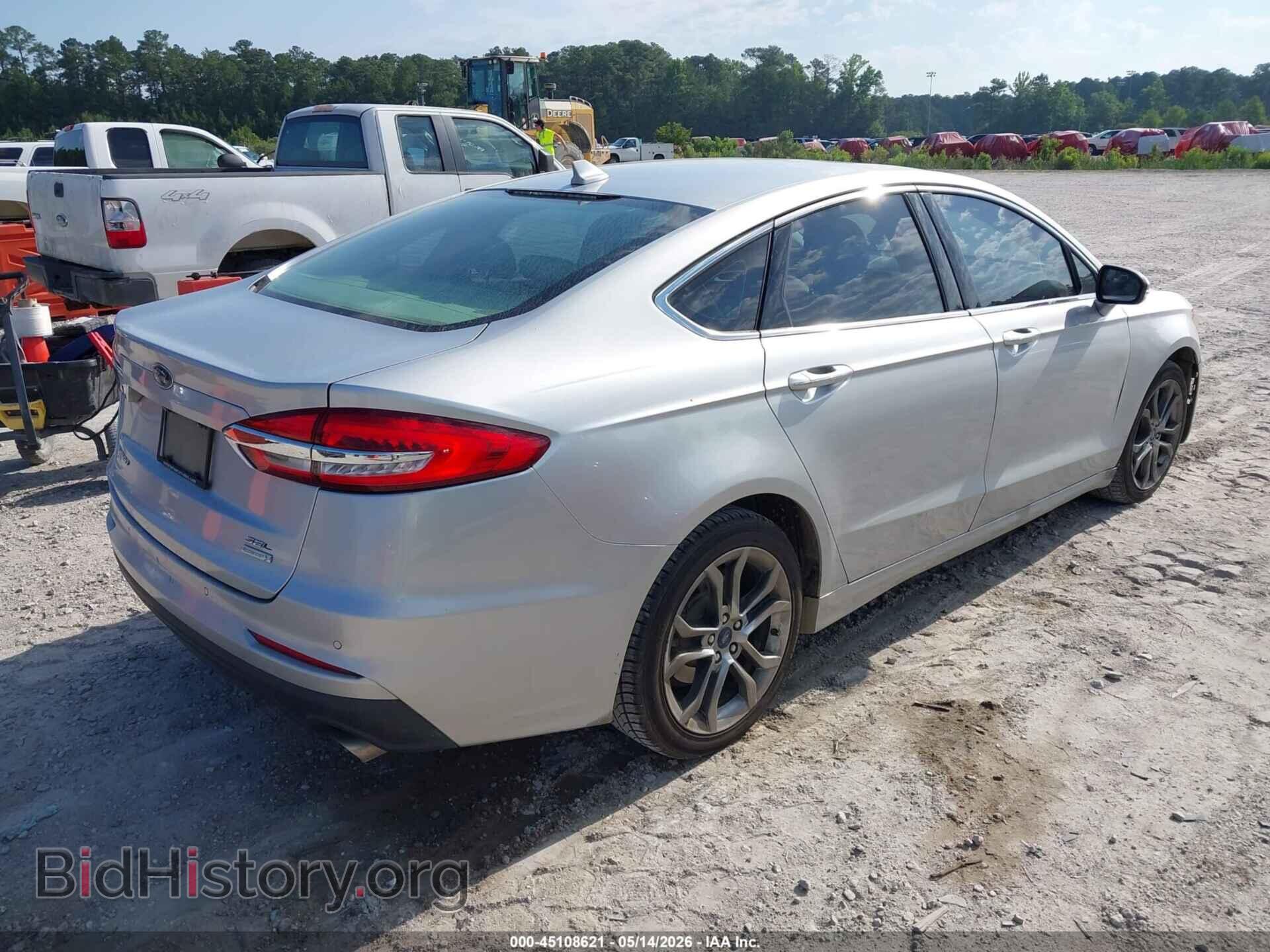 2019 FORD FUSION - VIN: 3FA6P0CD7KR150975 - Фото 4