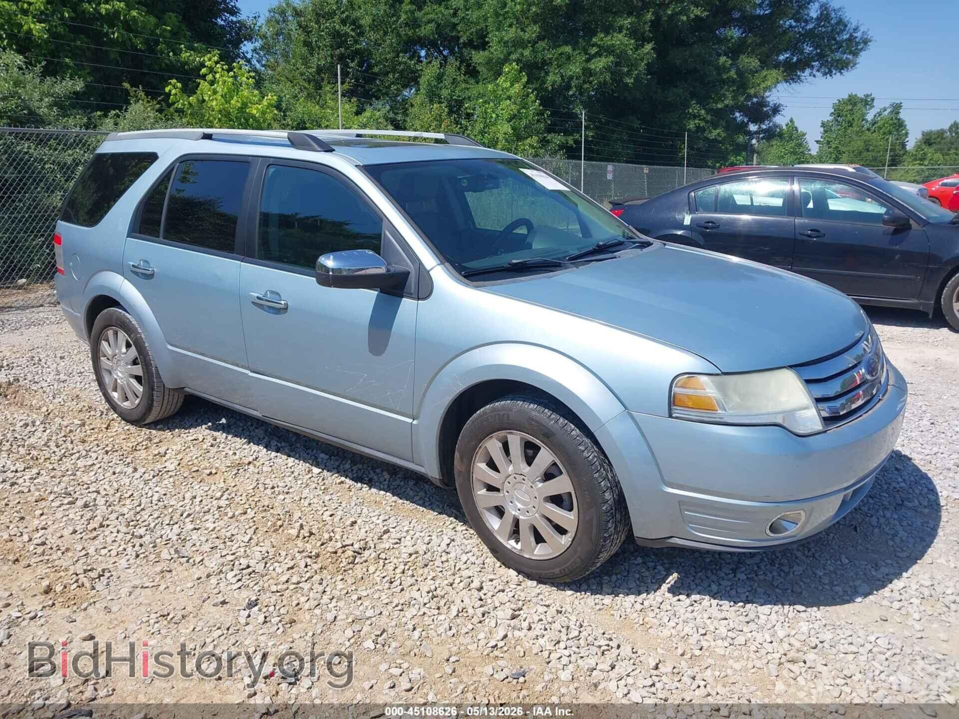 Photo 1FMDK03W88GA40756 - FORD TAURUS X 2008