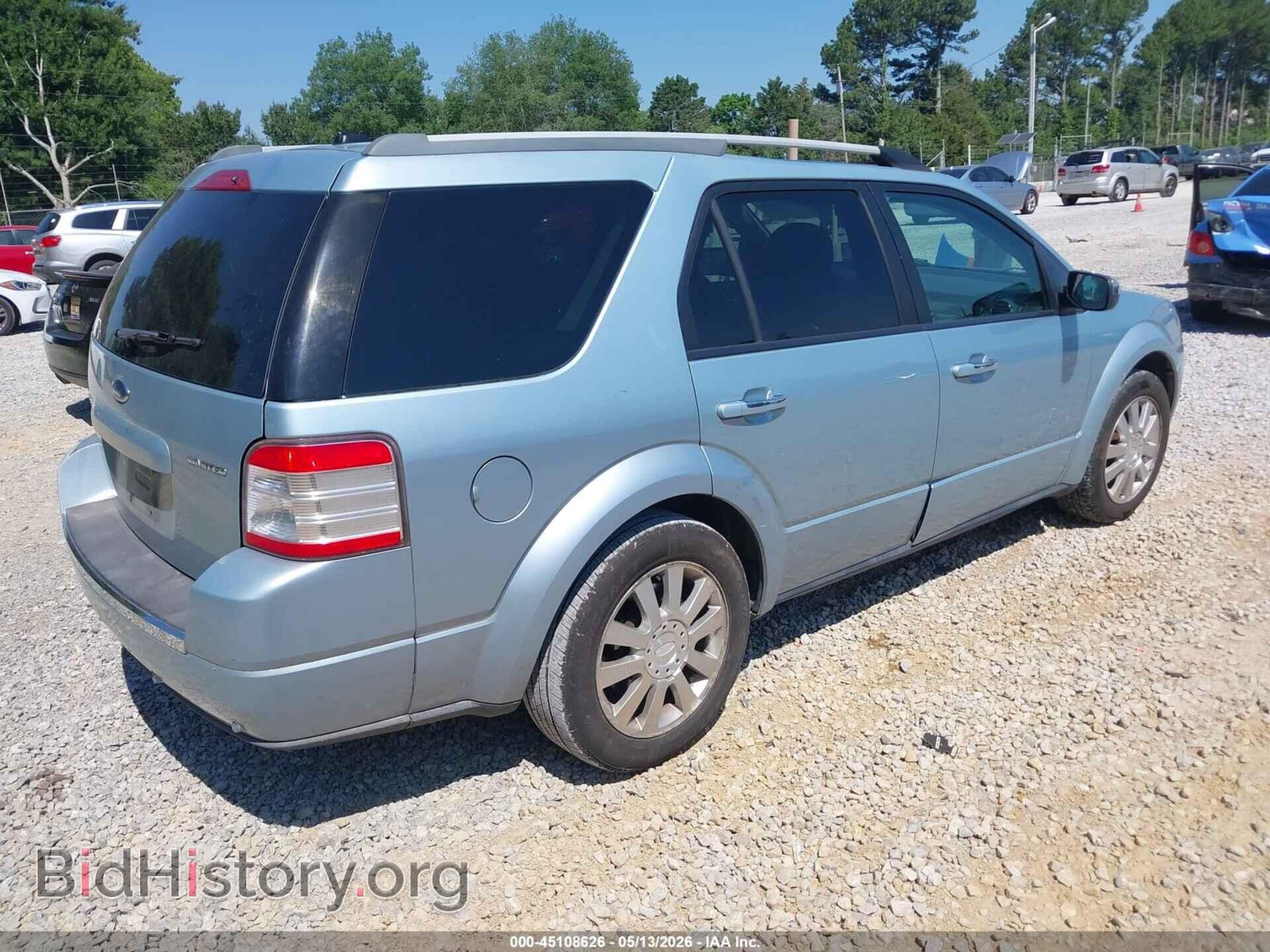 2008 FORD TAURUS X - VIN: 1FMDK03W88GA40756 - Фото 4