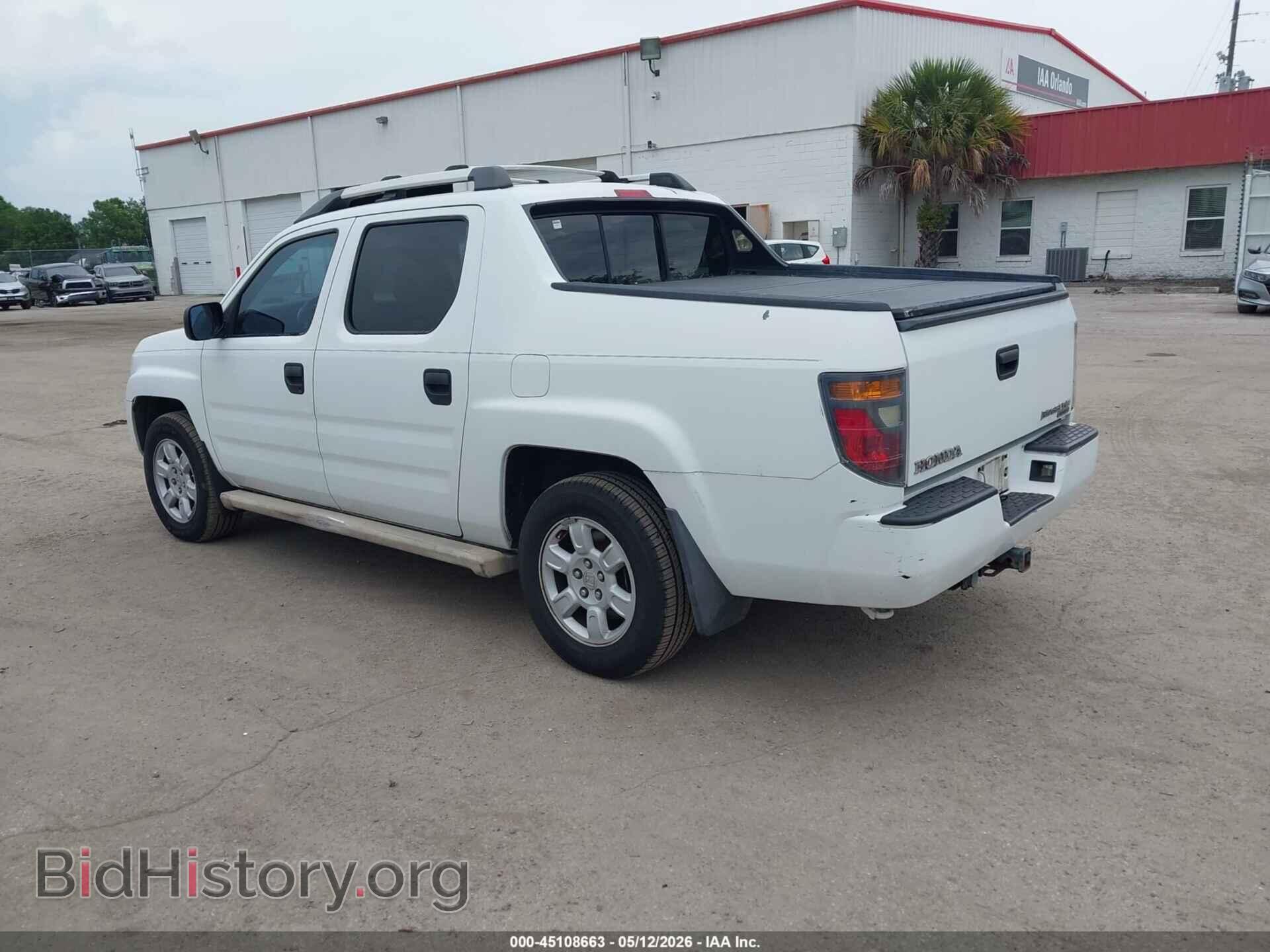 2006 HONDA RIDGELINE - VIN: 2HJYK16246H501193 - Фото 3