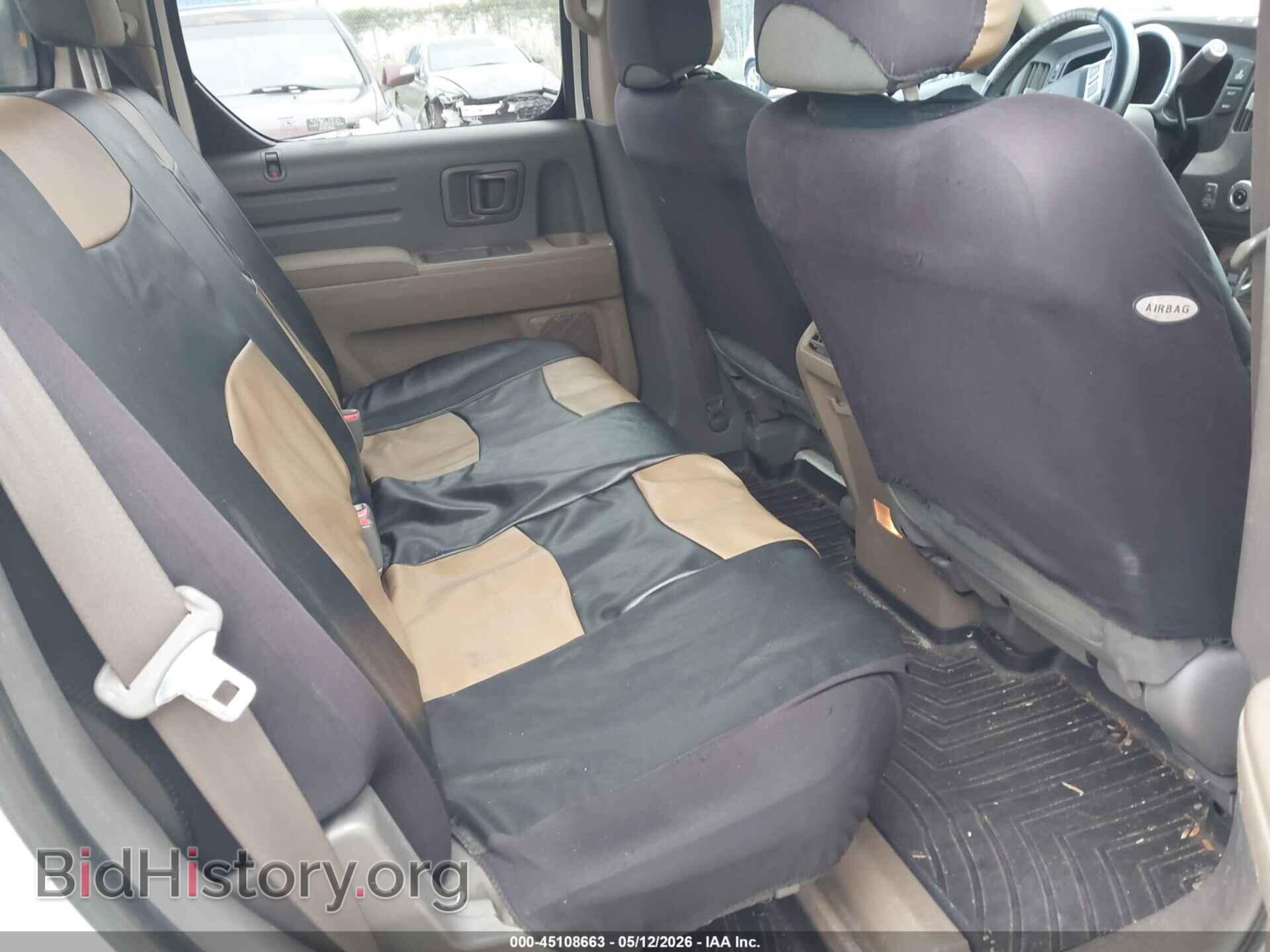 2006 HONDA RIDGELINE - VIN: 2HJYK16246H501193 - Фото 8