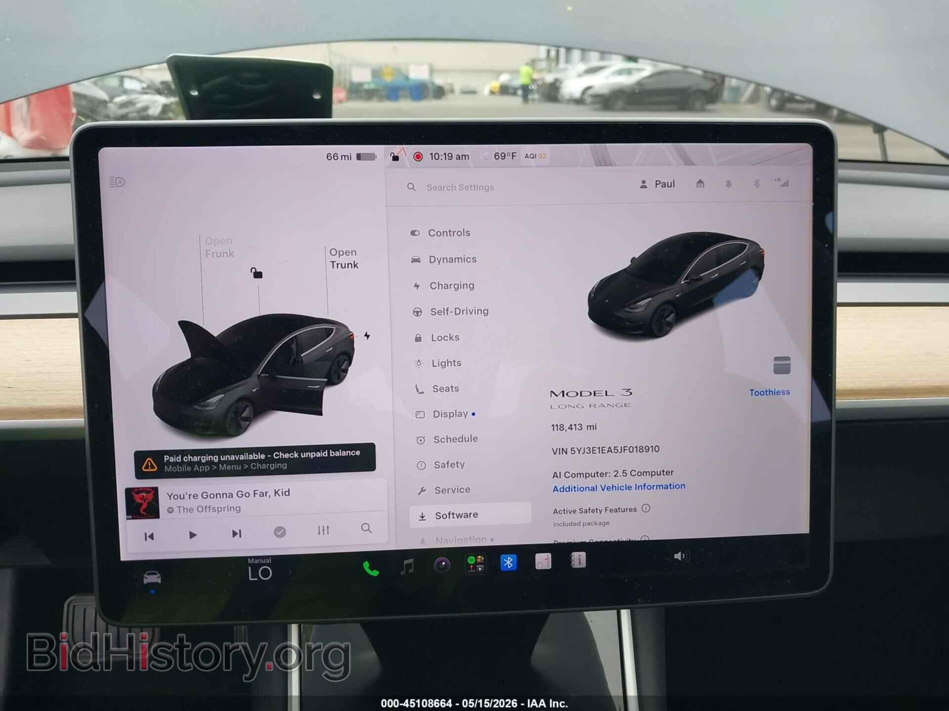 2018 TESLA MODEL 3 - VIN: 5YJ3E1EA5JF018910 - Фото 19