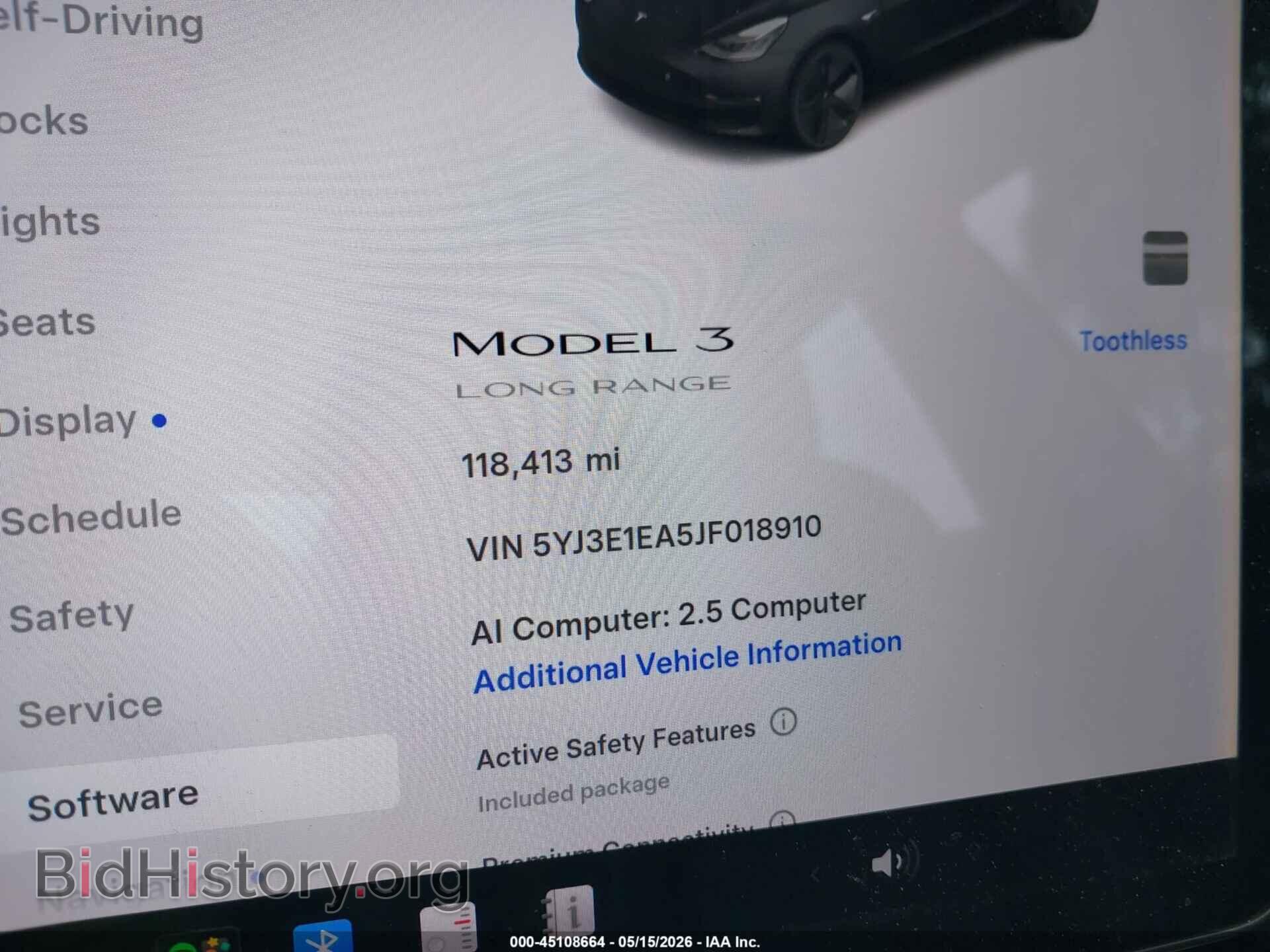 2018 TESLA MODEL 3 - VIN: 5YJ3E1EA5JF018910 - Фото 7
