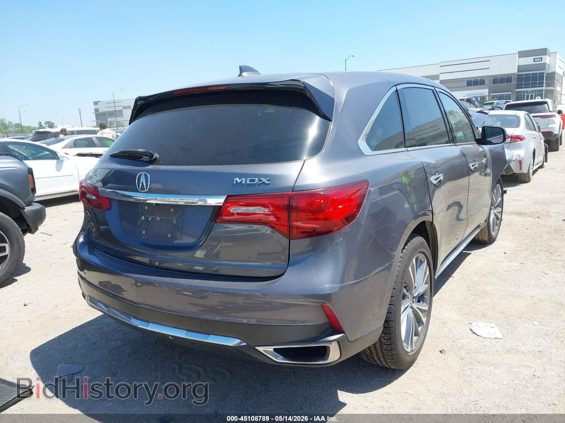 2017 ACURA MDX - VIN: 5FRYD3H53HB005200 - Фото 4