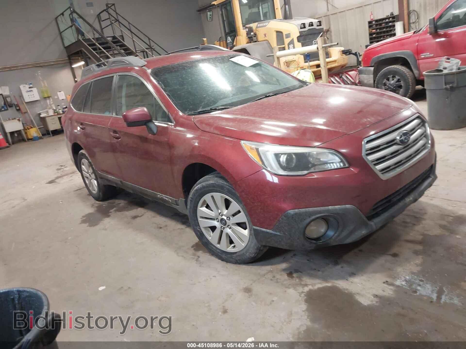Фотография 4S4BSBCC0F3320880 - SUBARU OUTBACK 2015