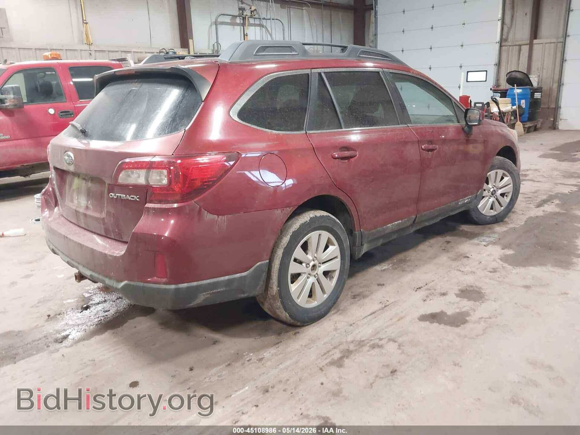 2015 SUBARU OUTBACK - VIN: 4S4BSBCC0F3320880 - Фото 4
