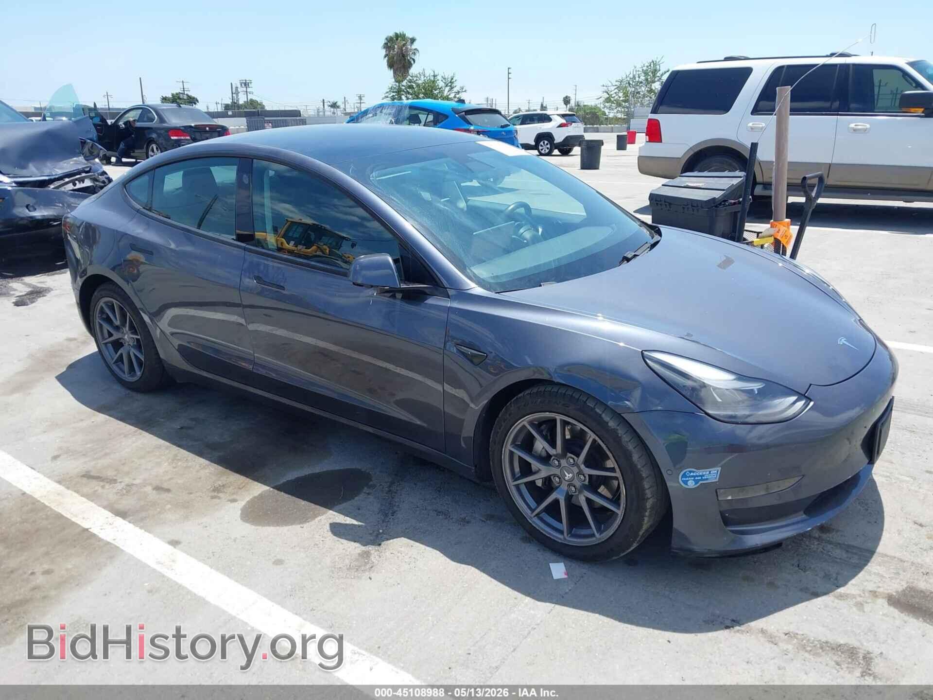 Photo 5YJ3E1EA0MF868206 - TESLA MODEL 3 2021