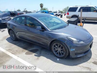2021 Tesla MODEL 3 Standard Range Plus Rear-Wheel Drive, gray — VIN 5YJ3E1EA0MF868206, IAAI