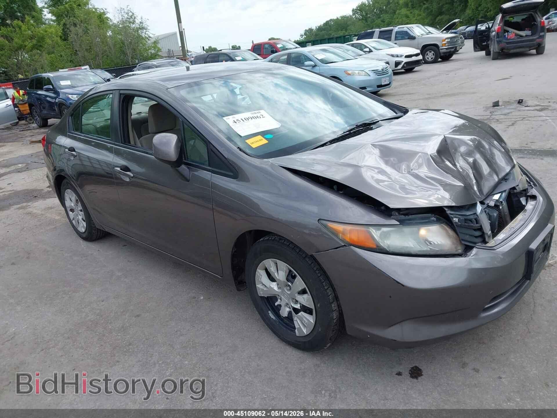 Photo 19XFB2F52CE095188 - HONDA CIVIC 2012