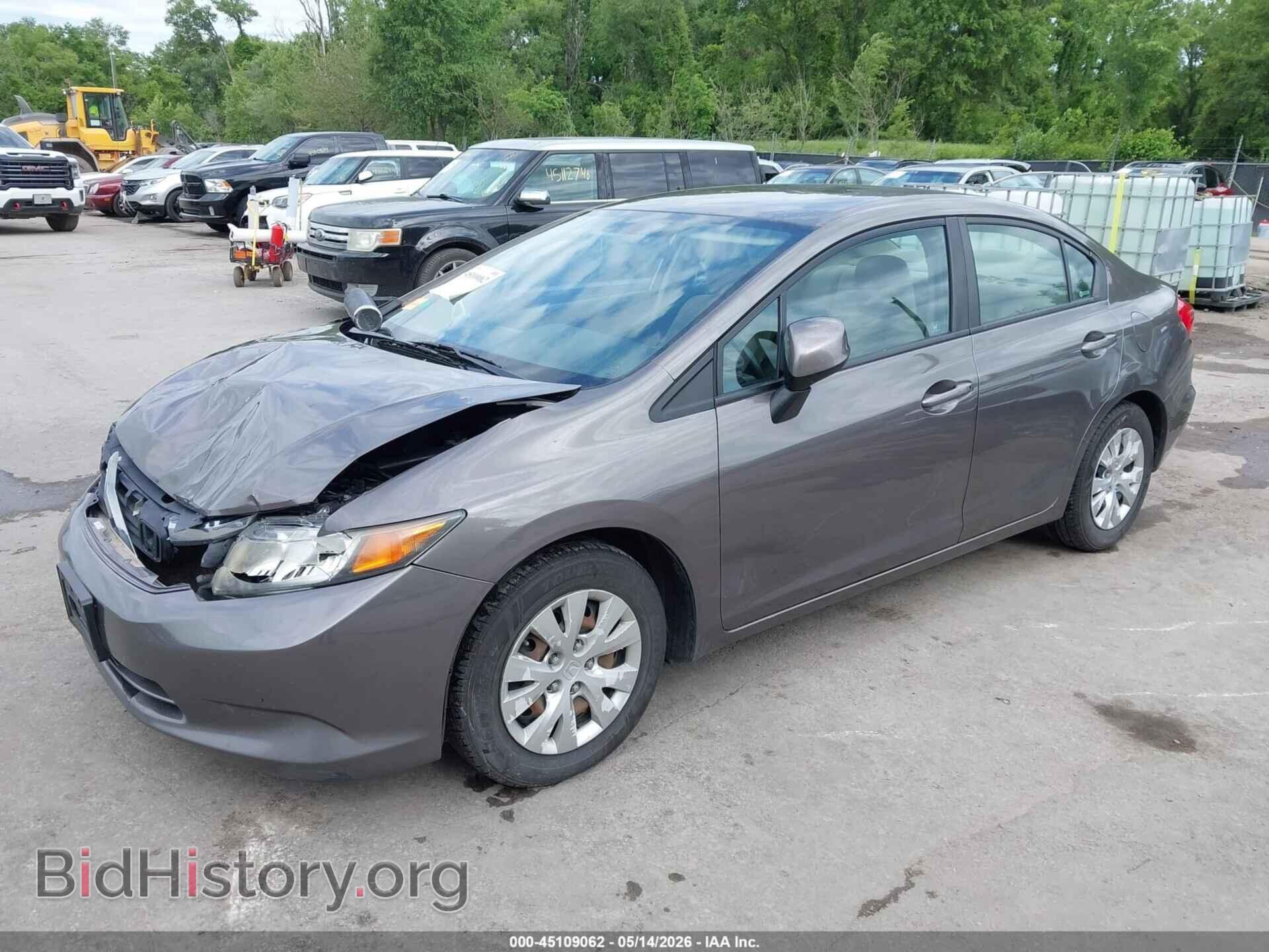 2012 HONDA CIVIC - VIN: 19XFB2F52CE095188 - Фото 2