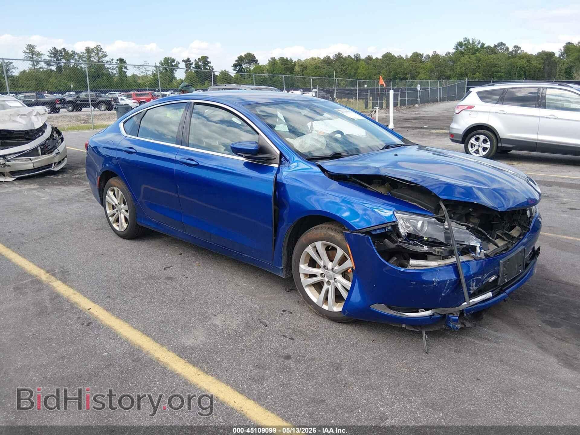 Фотография 1C3CCCAB2FN746990 - CHRYSLER 200 2015