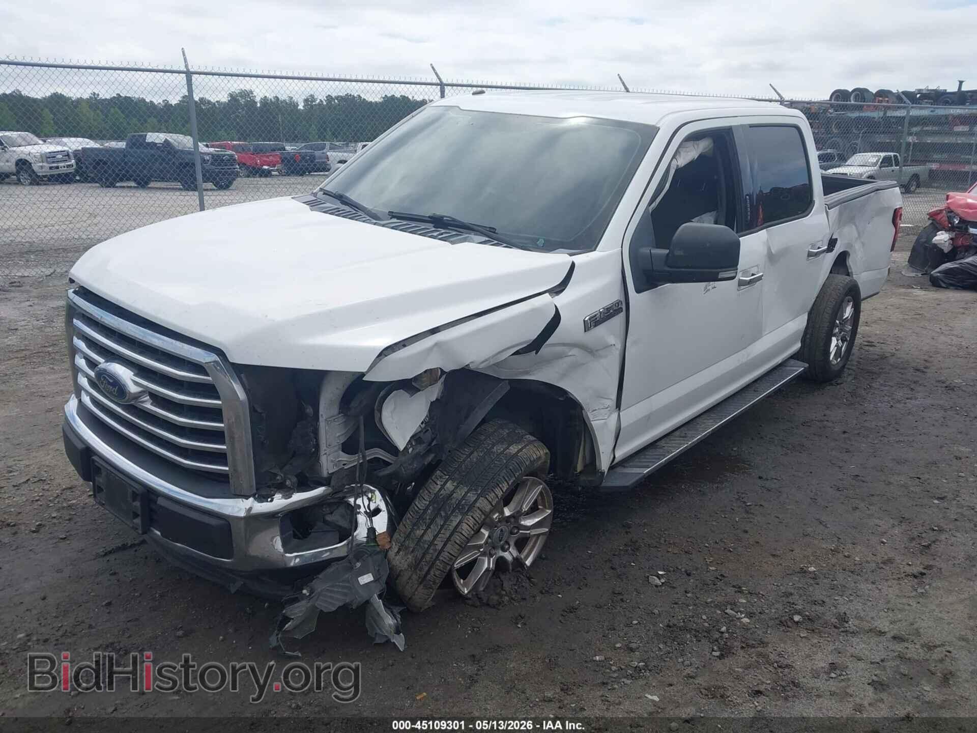 2016 FORD F-150 - VIN: 1FTEW1CF1GFB02408 - Фото 2