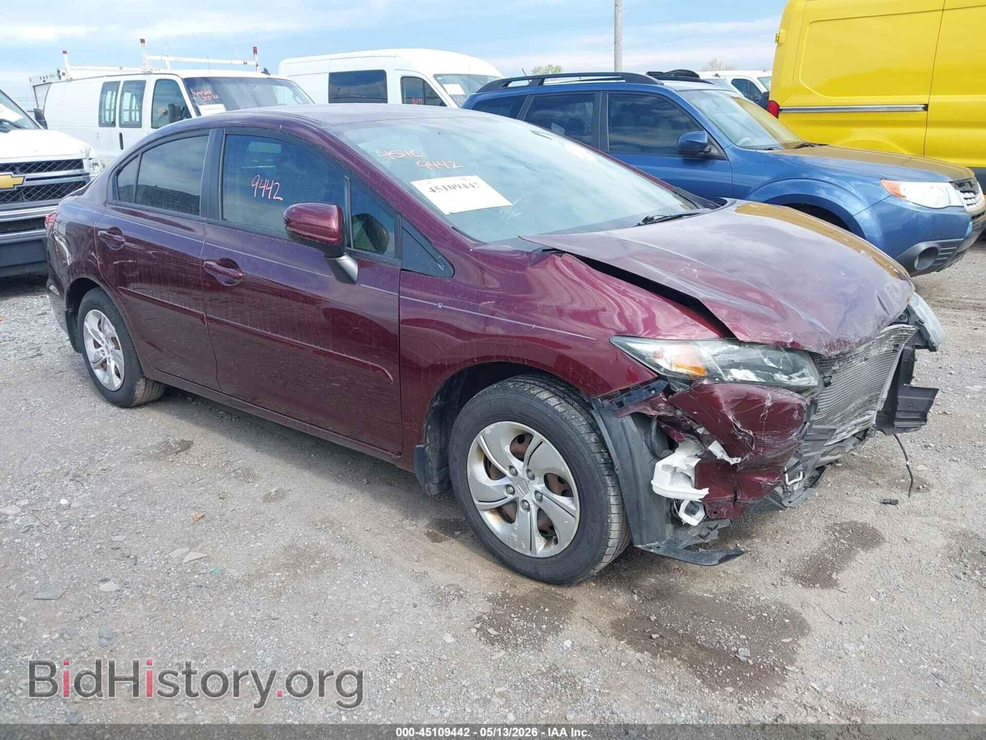 Photo 19XFB2F52EE047273 - HONDA CIVIC 2014