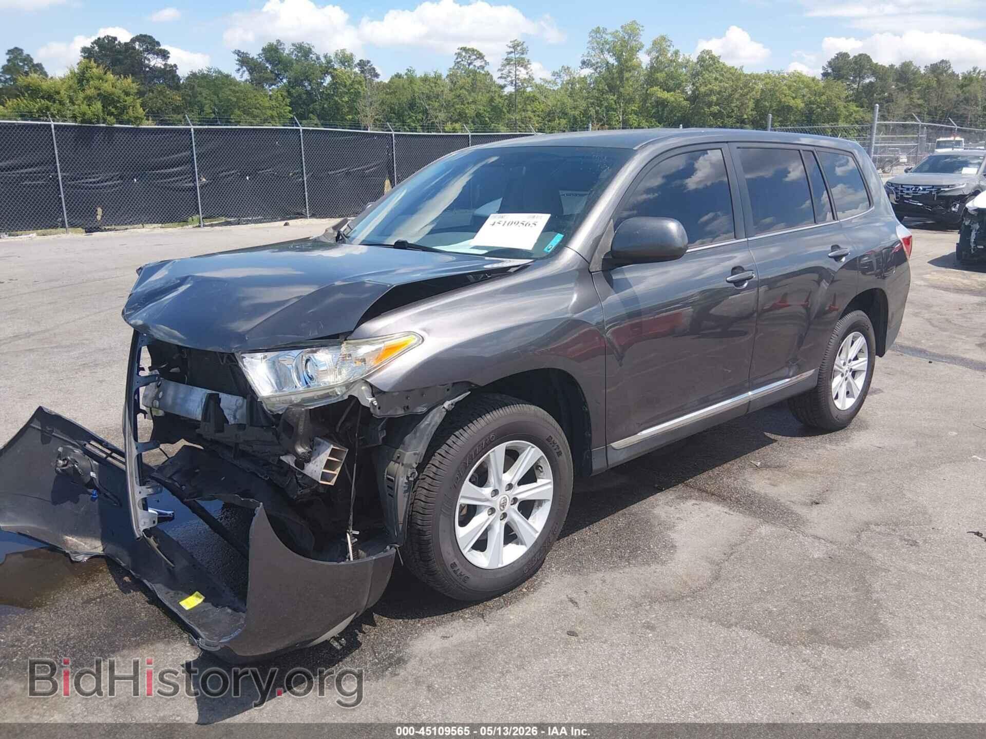 2013 TOYOTA HIGHLANDER - VIN: 5TDZA3EH0DS036357 - Фото 2