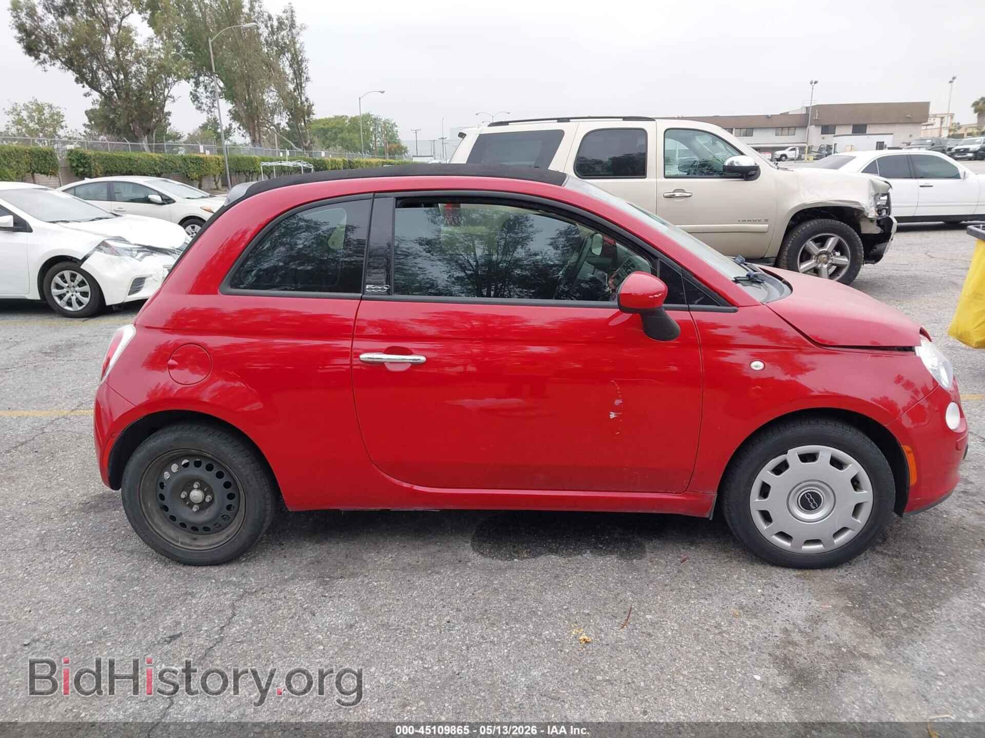 2012 FIAT 500C - VIN: 3C3CFFDR0CT128533 - Фото 13