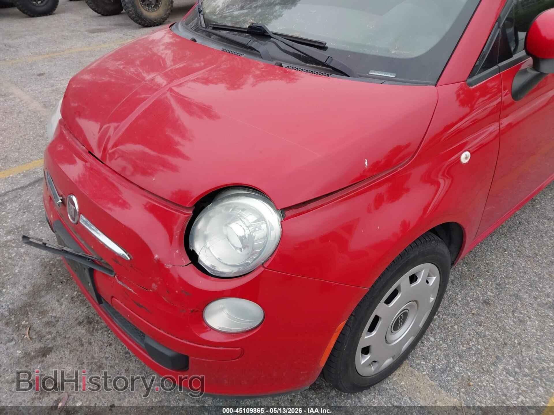 2012 FIAT 500C - VIN: 3C3CFFDR0CT128533 - Фото 17