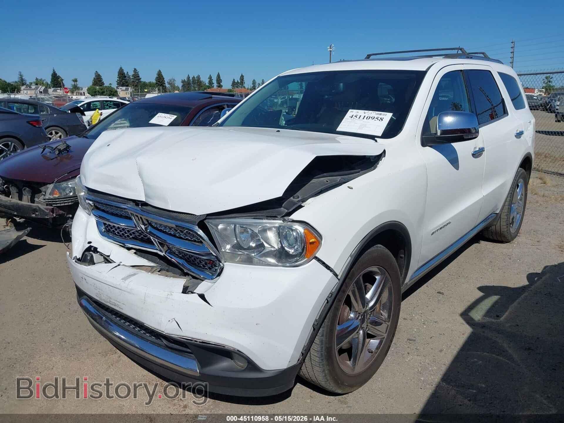 2013 DODGE DURANGO - VIN: 1C4RDJEG8DC677633 - Фото 2