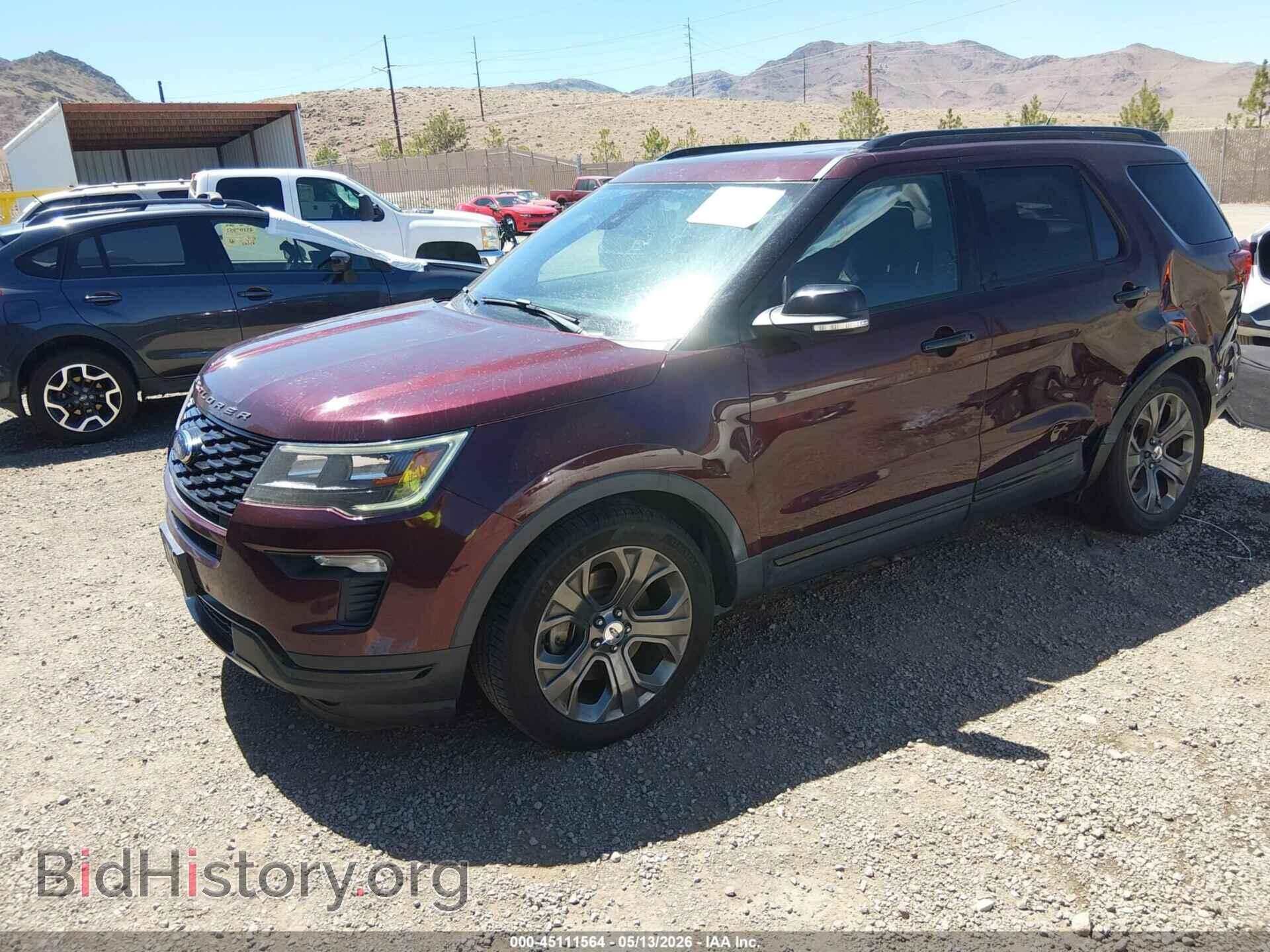 2018 FORD EXPLORER - VIN: 1FM5K8GT4JGB65925 - Фото 2