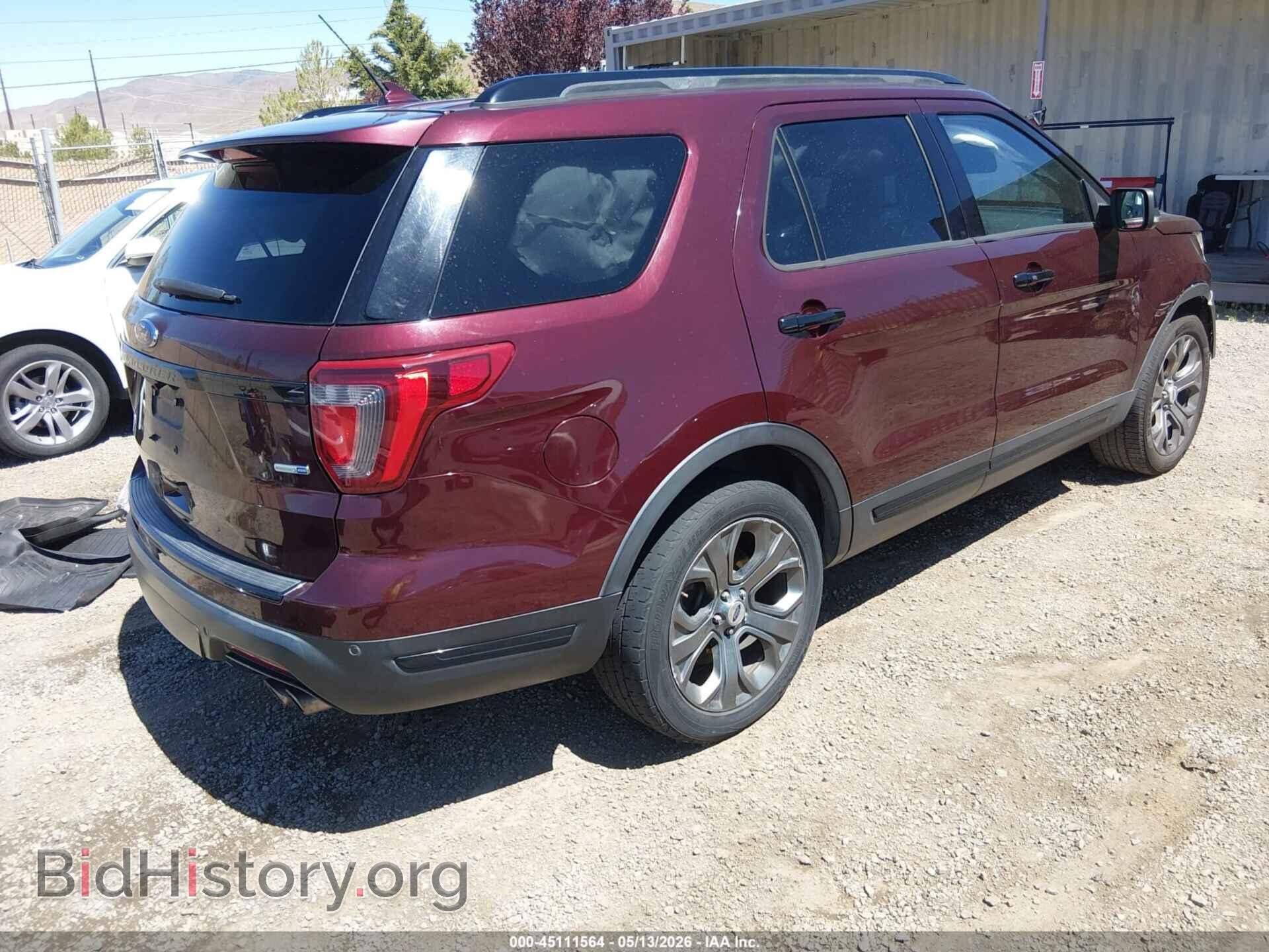 2018 FORD EXPLORER - VIN: 1FM5K8GT4JGB65925 - Фото 4