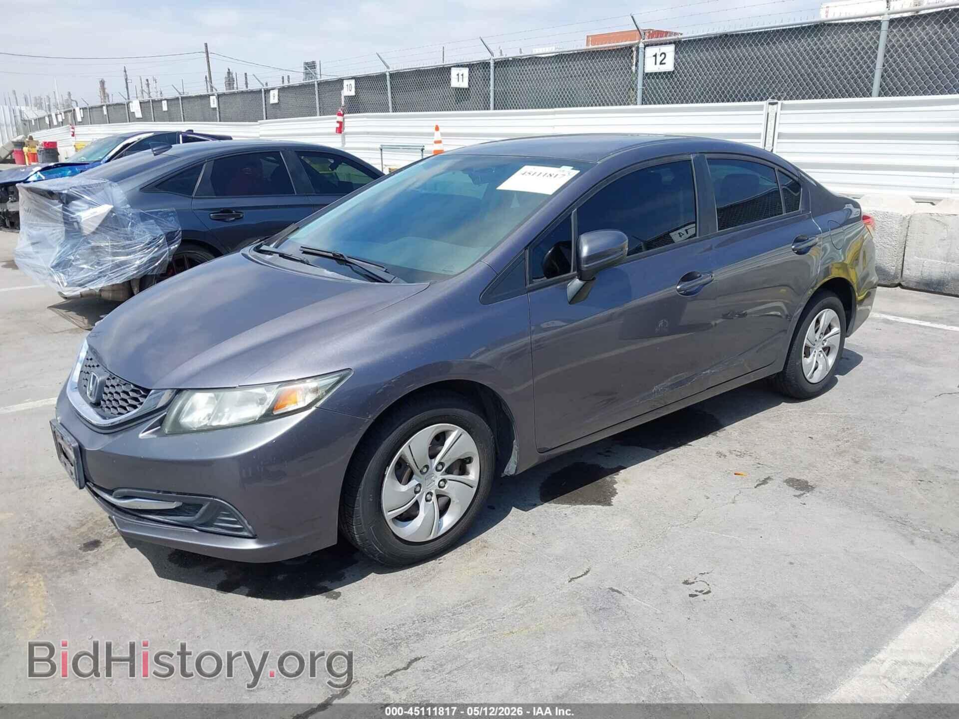 2014 HONDA CIVIC - VIN: 19XFB2F55EE254157 - Фото 2