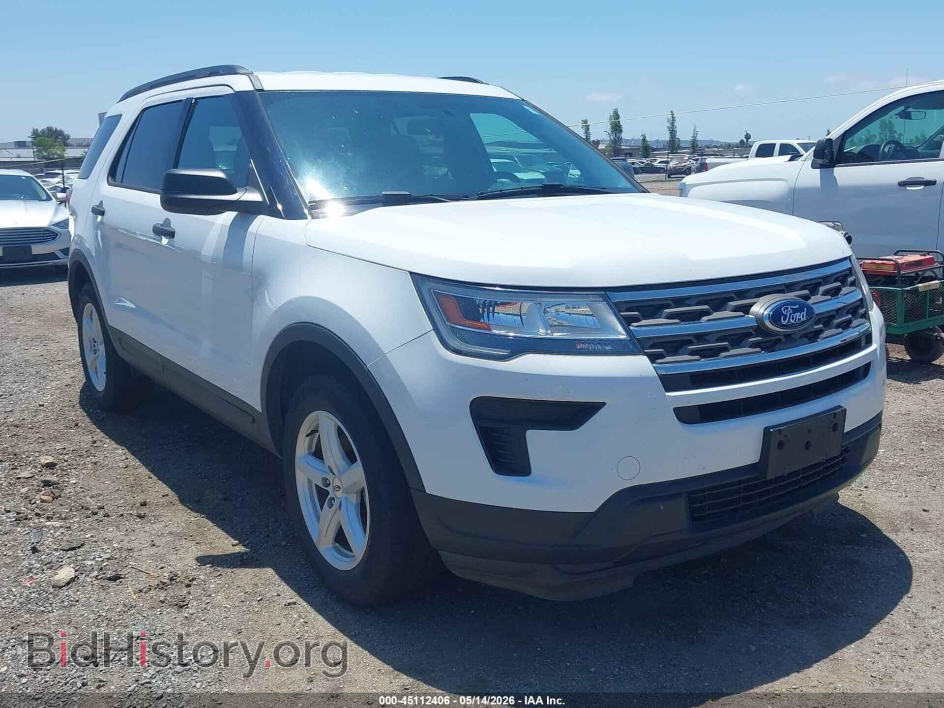 Фотография 1FM5K8BH8JGB95285 - FORD EXPLORER 2018